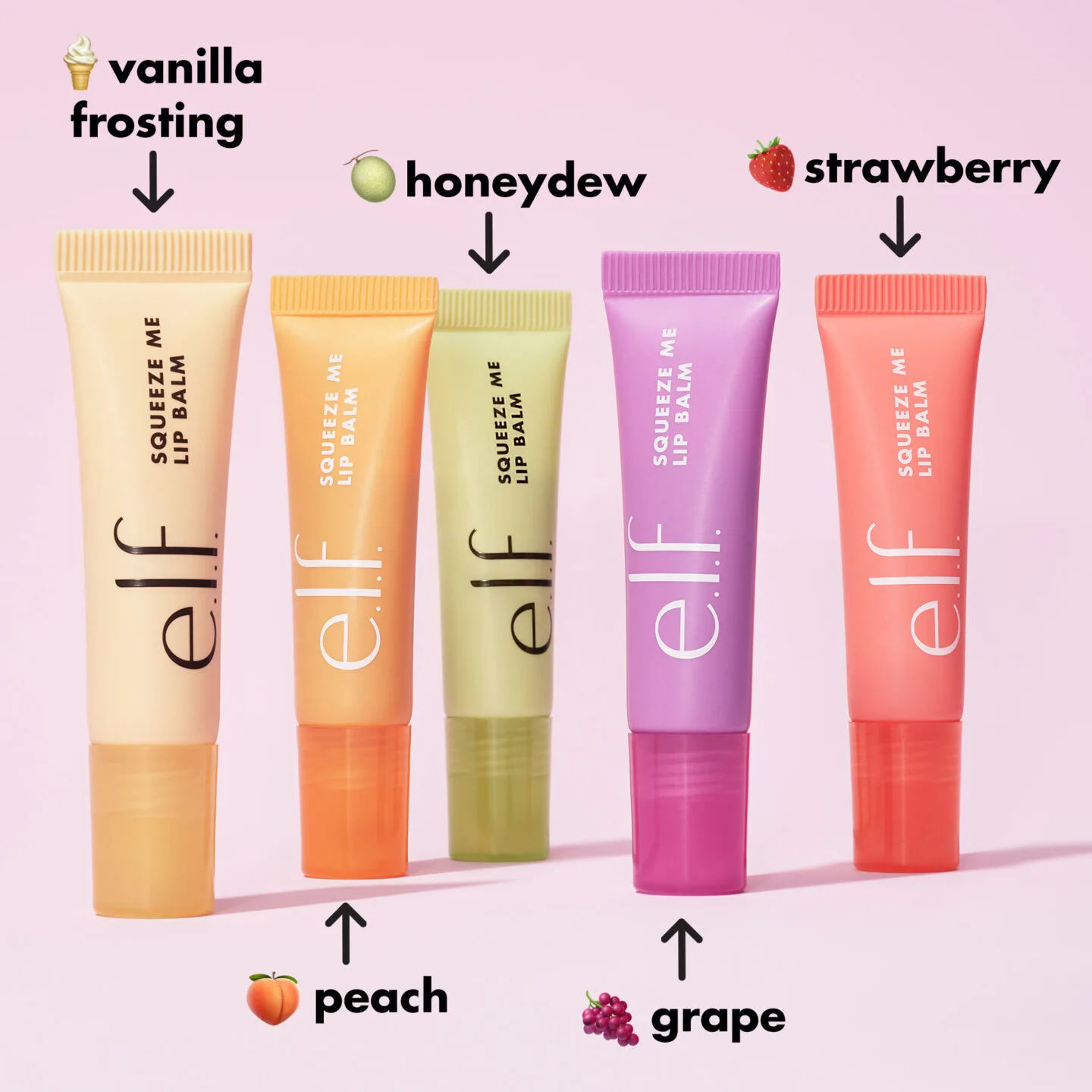 ELF Squeeze Me Glow Lip Balms
