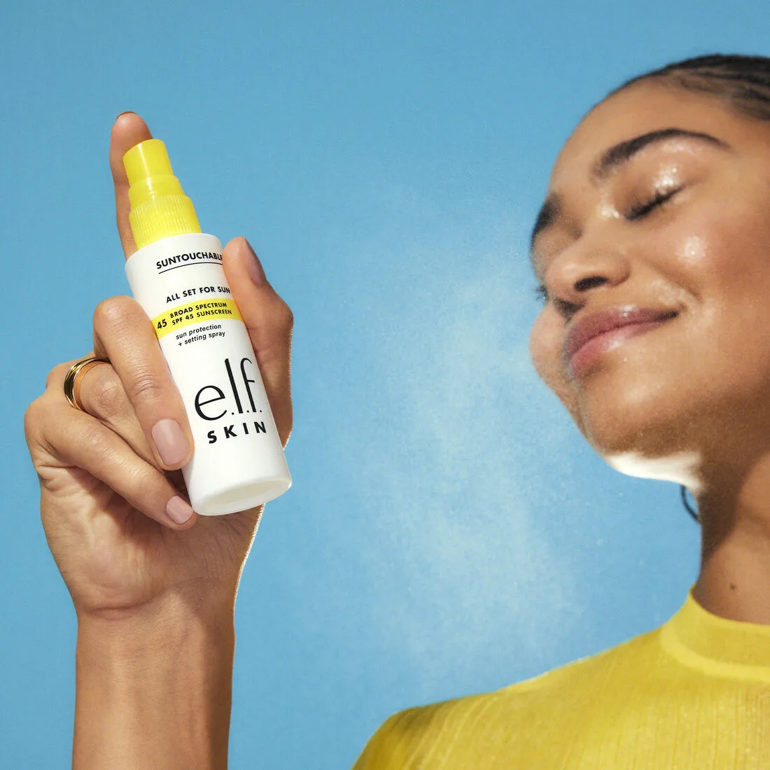 ELF Suntouchable All Set For Sun Setting Spray SPF 45