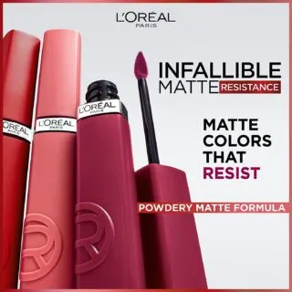 L'Oreal Infallible Le Matte Resistance Liquid Lipsticks