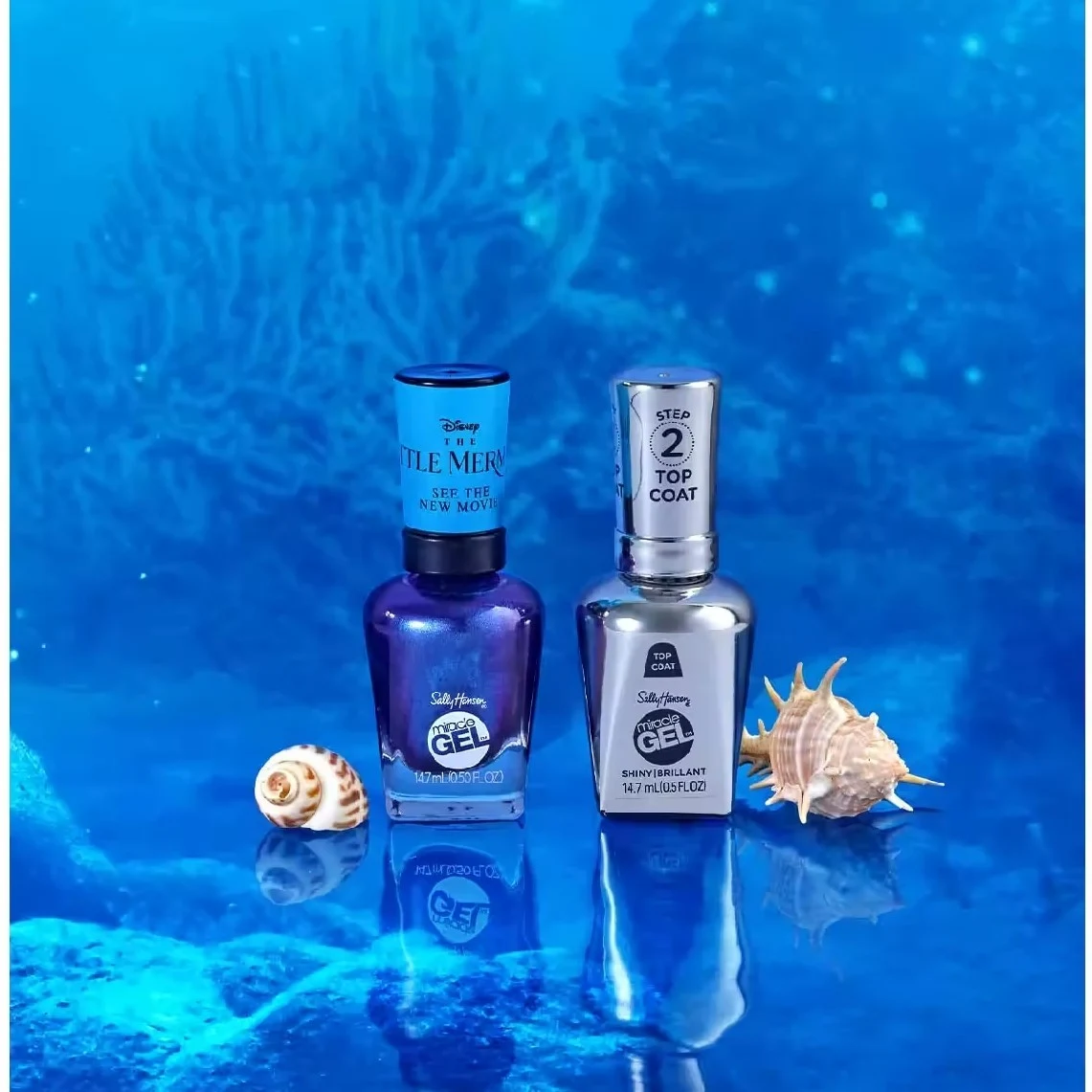 Sally Hansen x The Little Mermaid Miracle Gel Collection