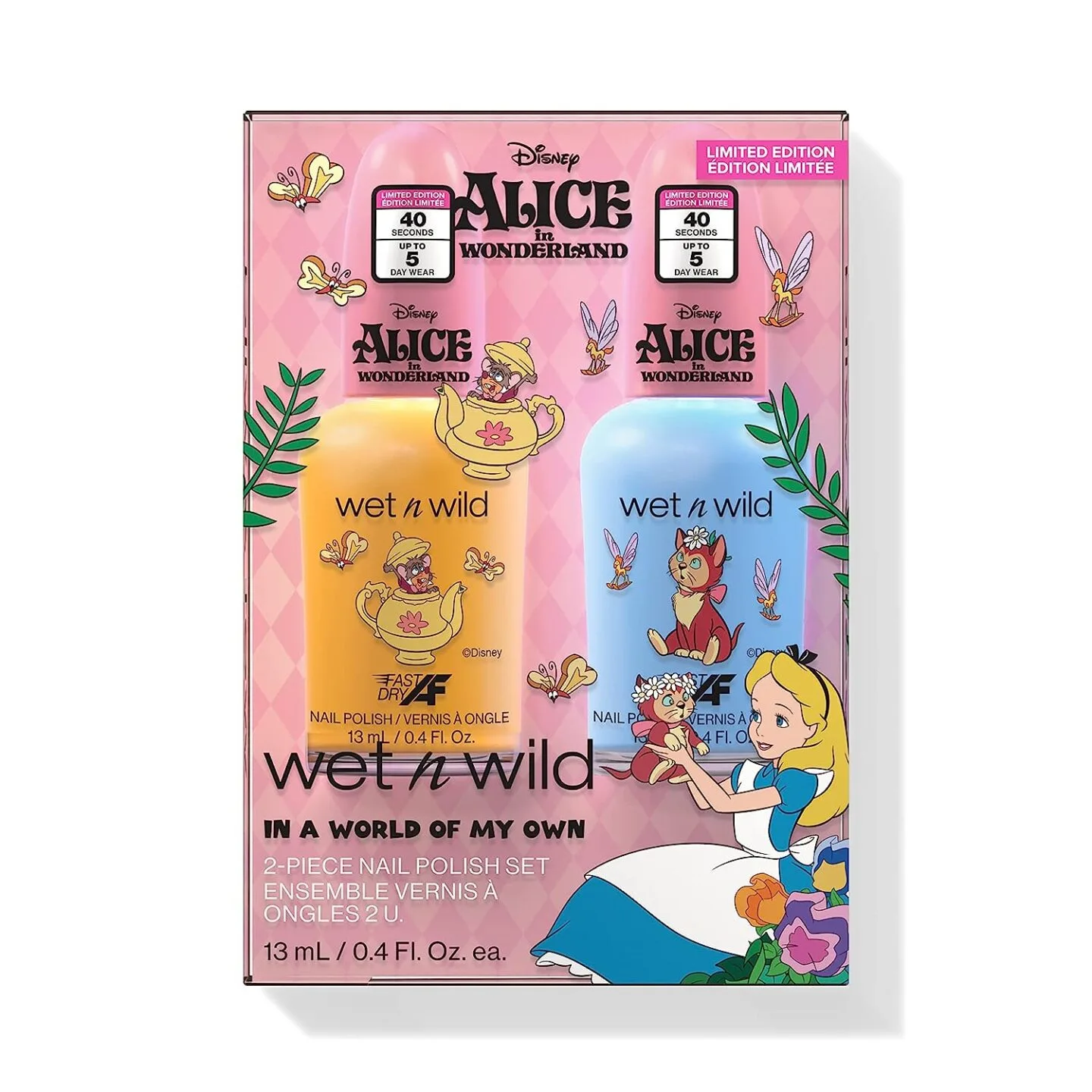 Wet n Wild In A World Of My Own 2-Piece Nail Polish Set