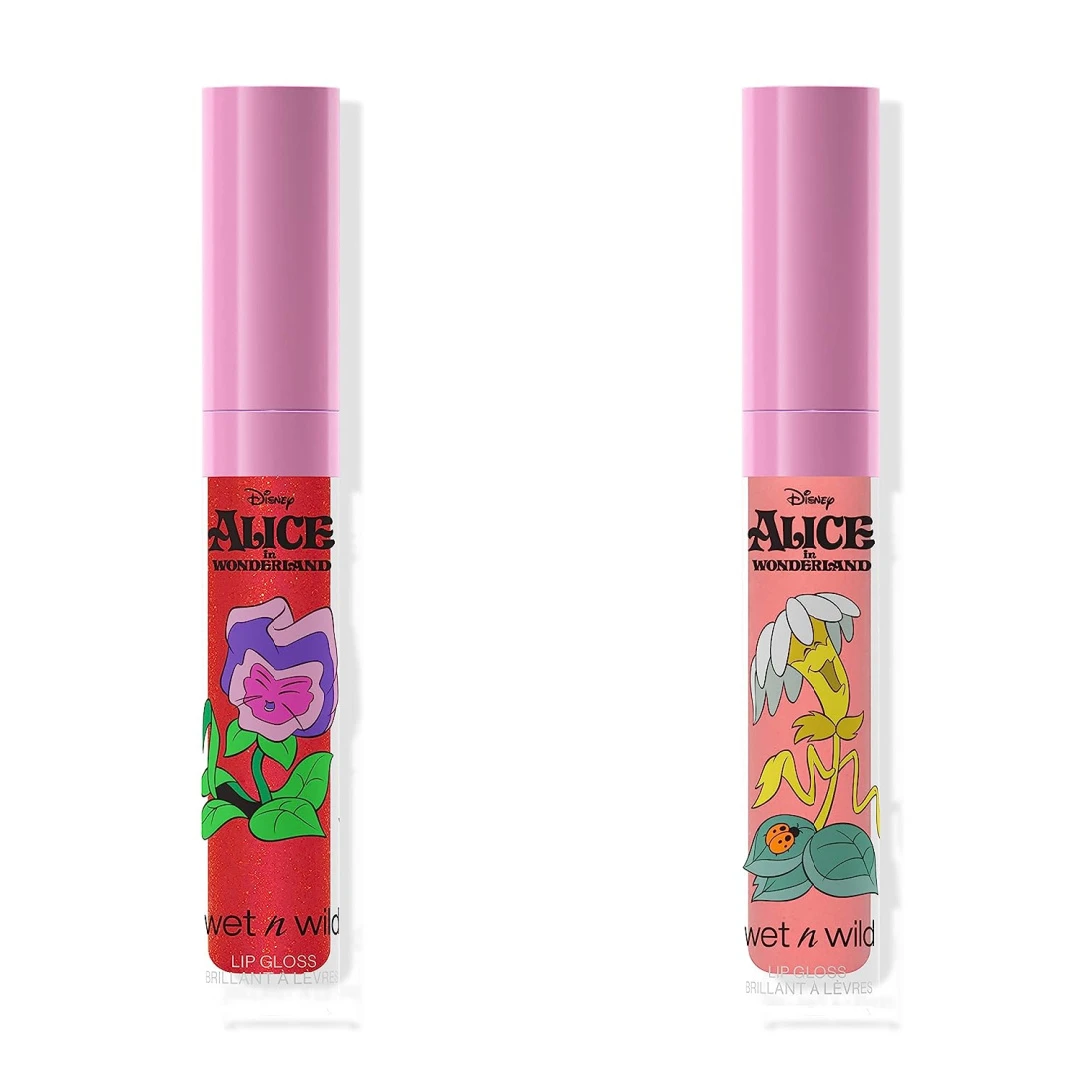 Wet n Wild x Alice In Wonderland Lip Glosses