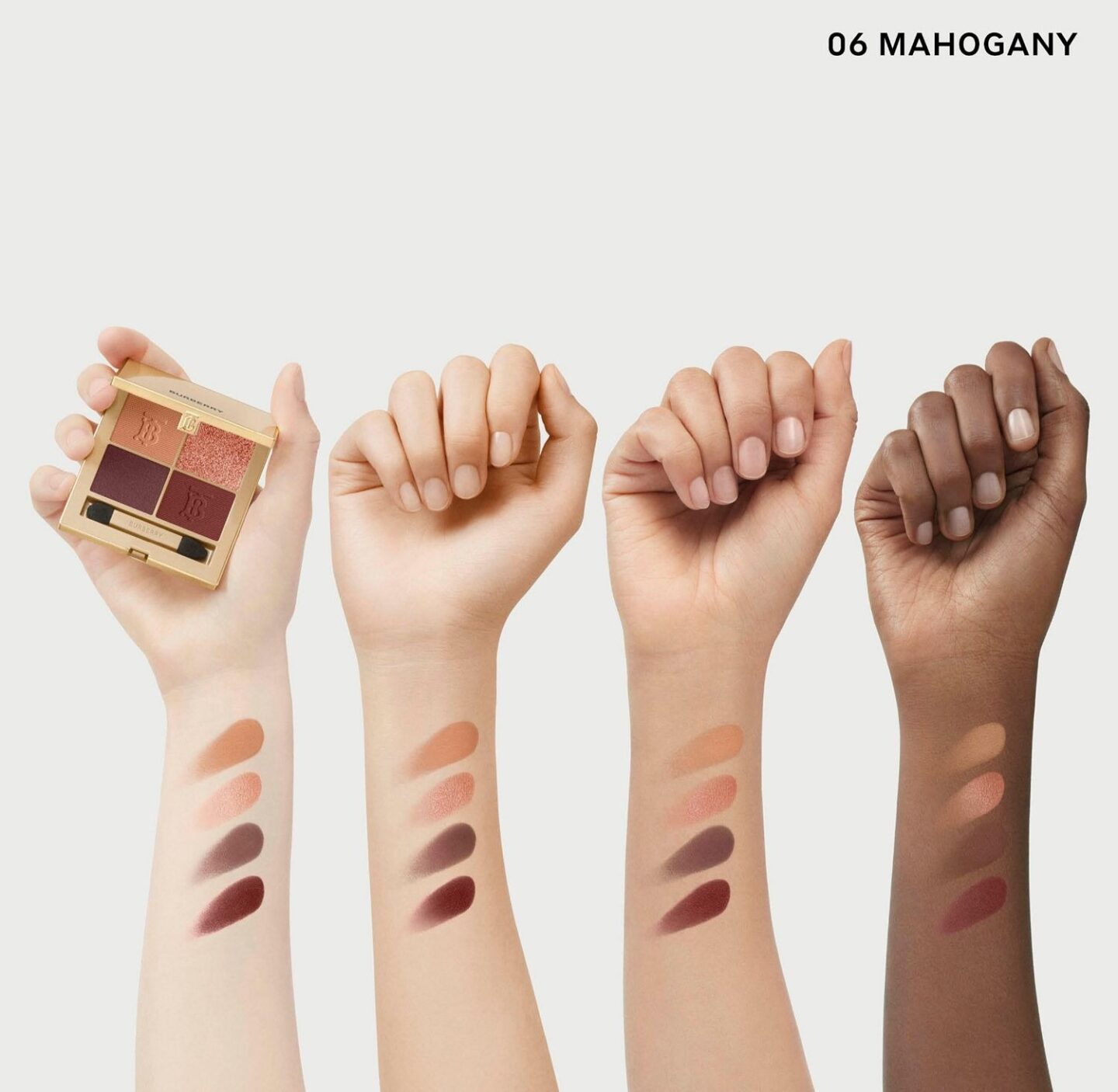 Burberry 06 Mahogany Eye Quad 3 Burberry 06 Mahogany Eye Quad