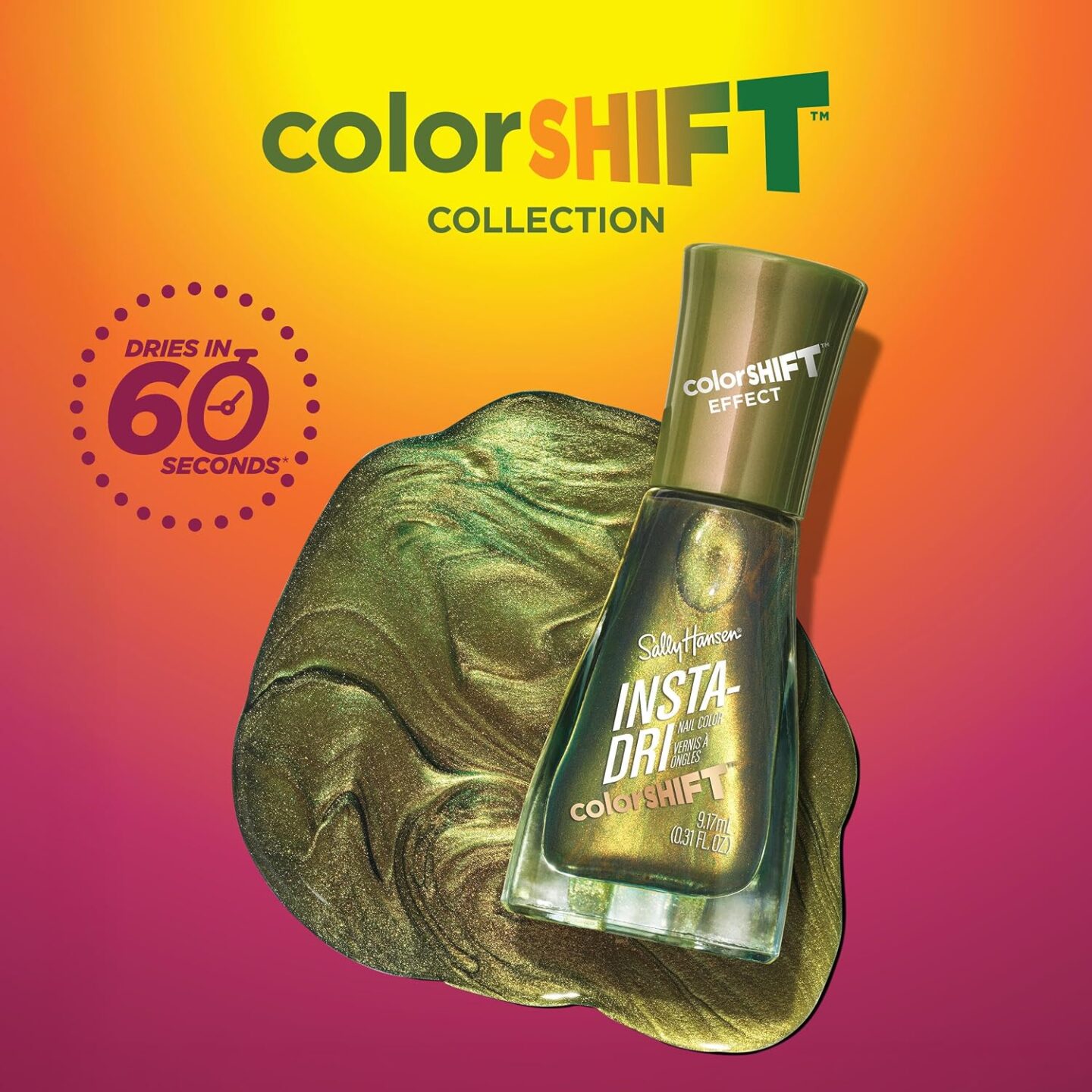 Sally Hansen Insta Dri ColorShift Nail Polish Collection