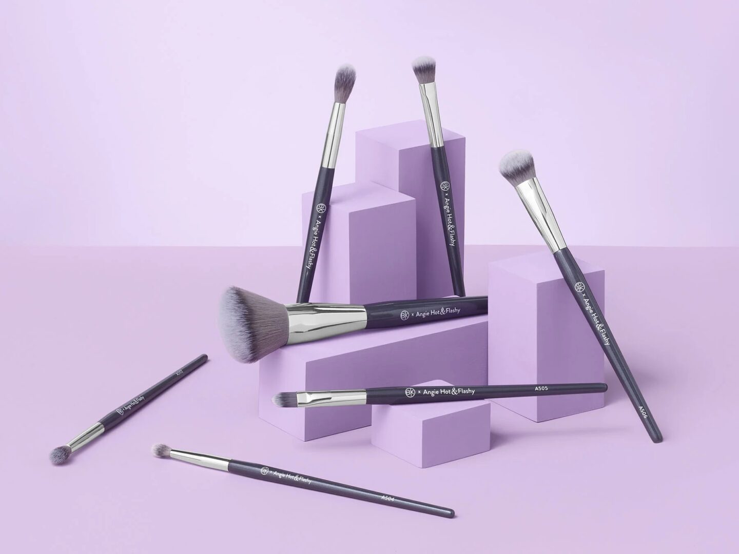 BK Beauty Angie Hot & Flashy Brush Set 1 BK Beauty Angie Hot & Flashy Brush Set