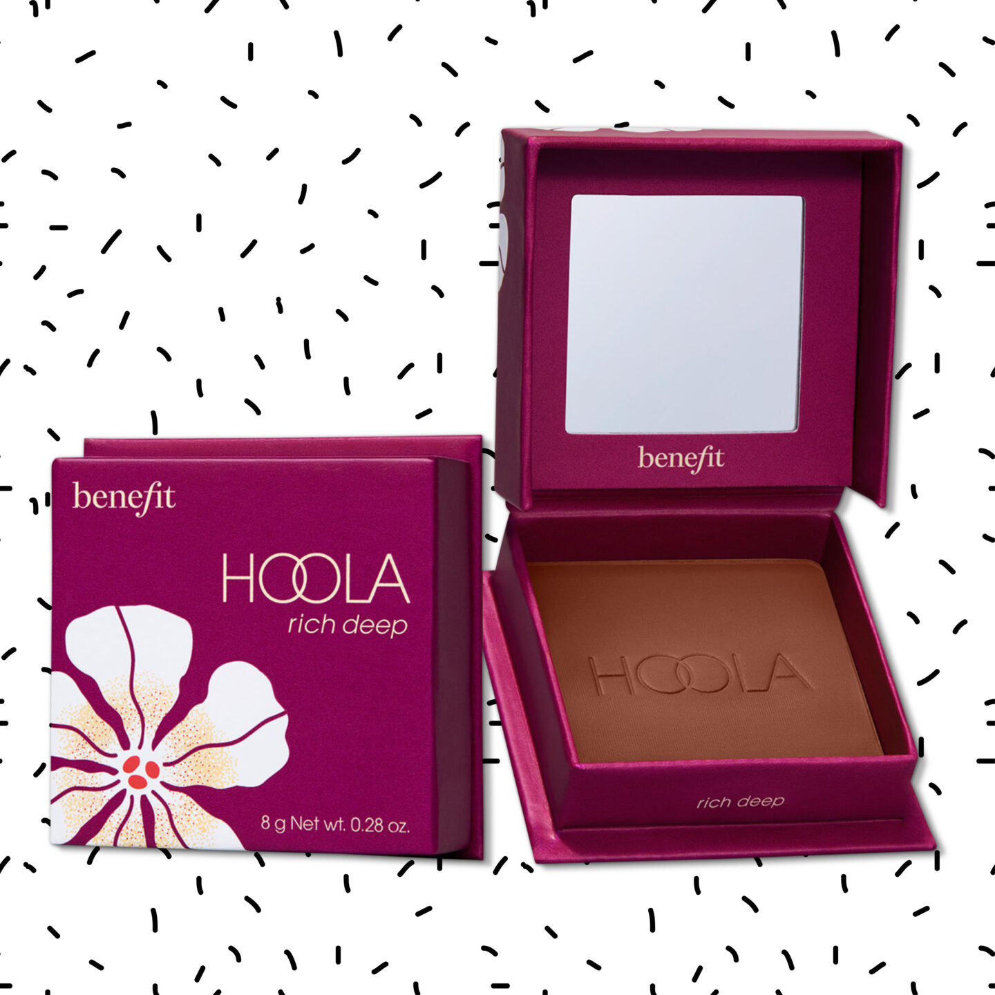 Benefit Hoola Rosy Deep Matte Powder Bronzer 1 Benefit Hoola Rosy Deep Matte Powder Bronzer