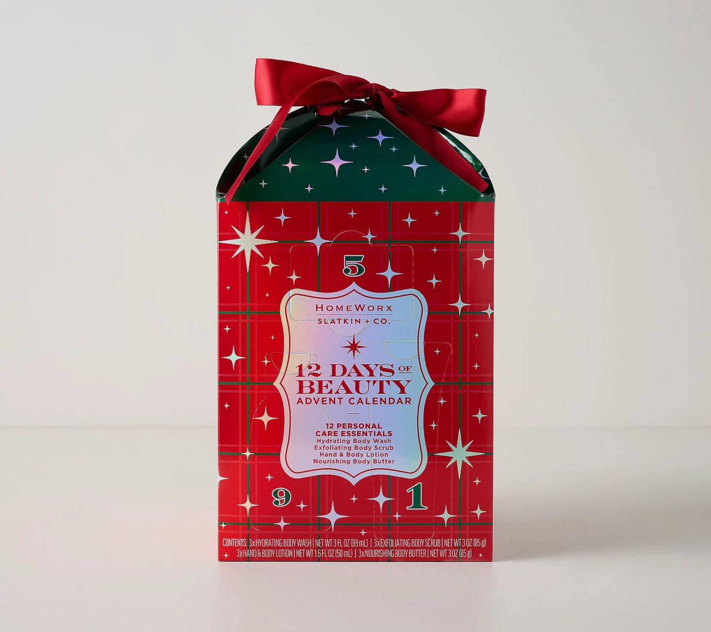 HomeWorx by Slatkin + Co. 12 Days of Lux Personal Care Advent Calendar 1 HomeWorx by Slatkin + Co. 12 Days of Lux Personal Care Advent Calendar
