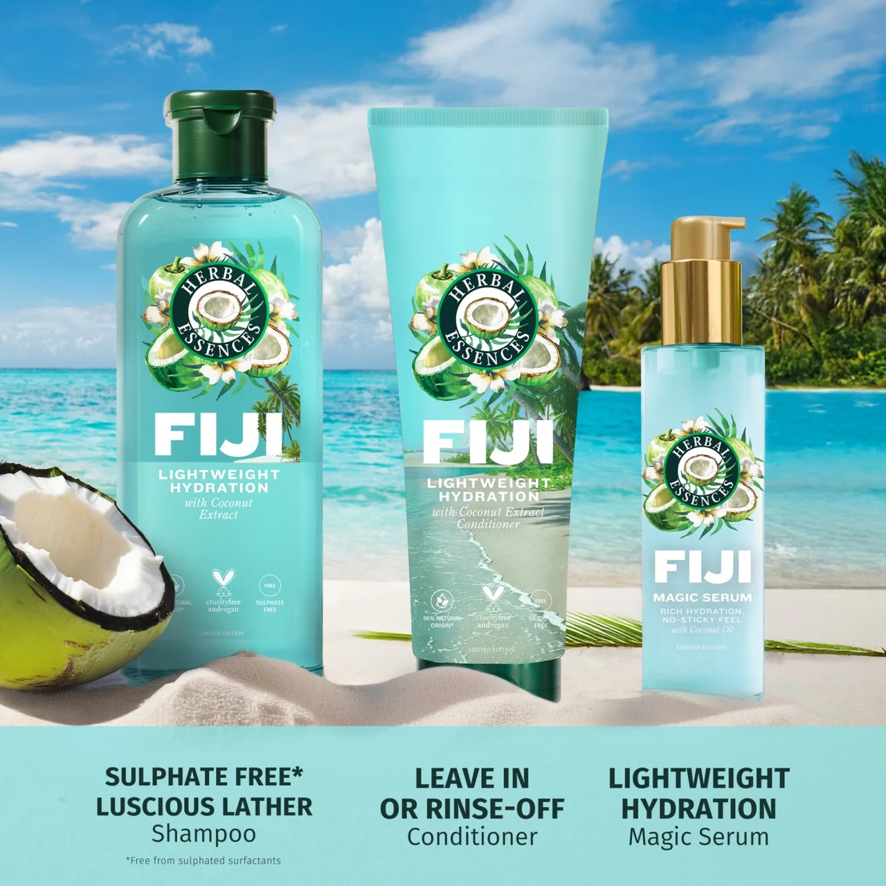 Herbal Essences Fiji Lightweight Hydration Haircare Collection 2 Herbal Essences Fiji Lightweight Hydration Haircare Collection