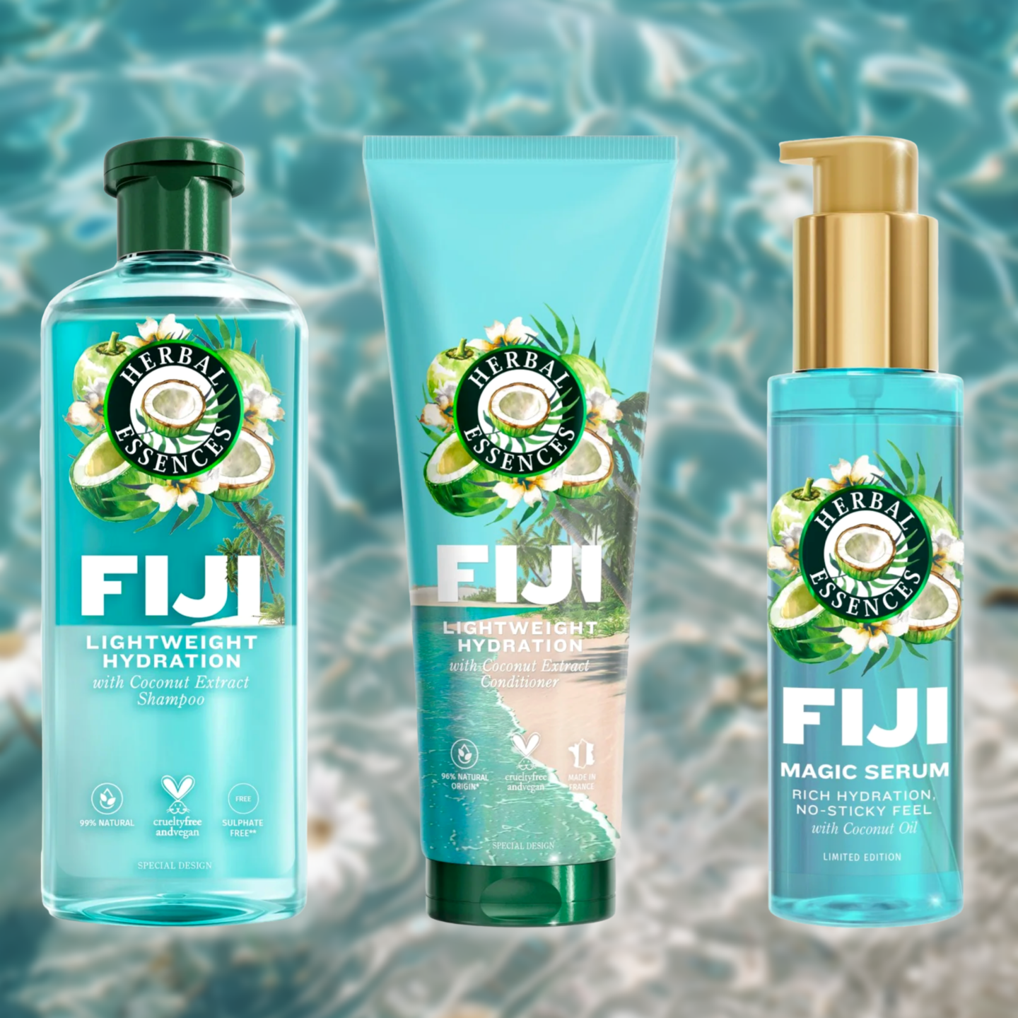 Herbal Essences Fiji Lightweight Hydration Haircare Collection 1 Herbal Essences Fiji Lightweight Hydration Haircare Collection