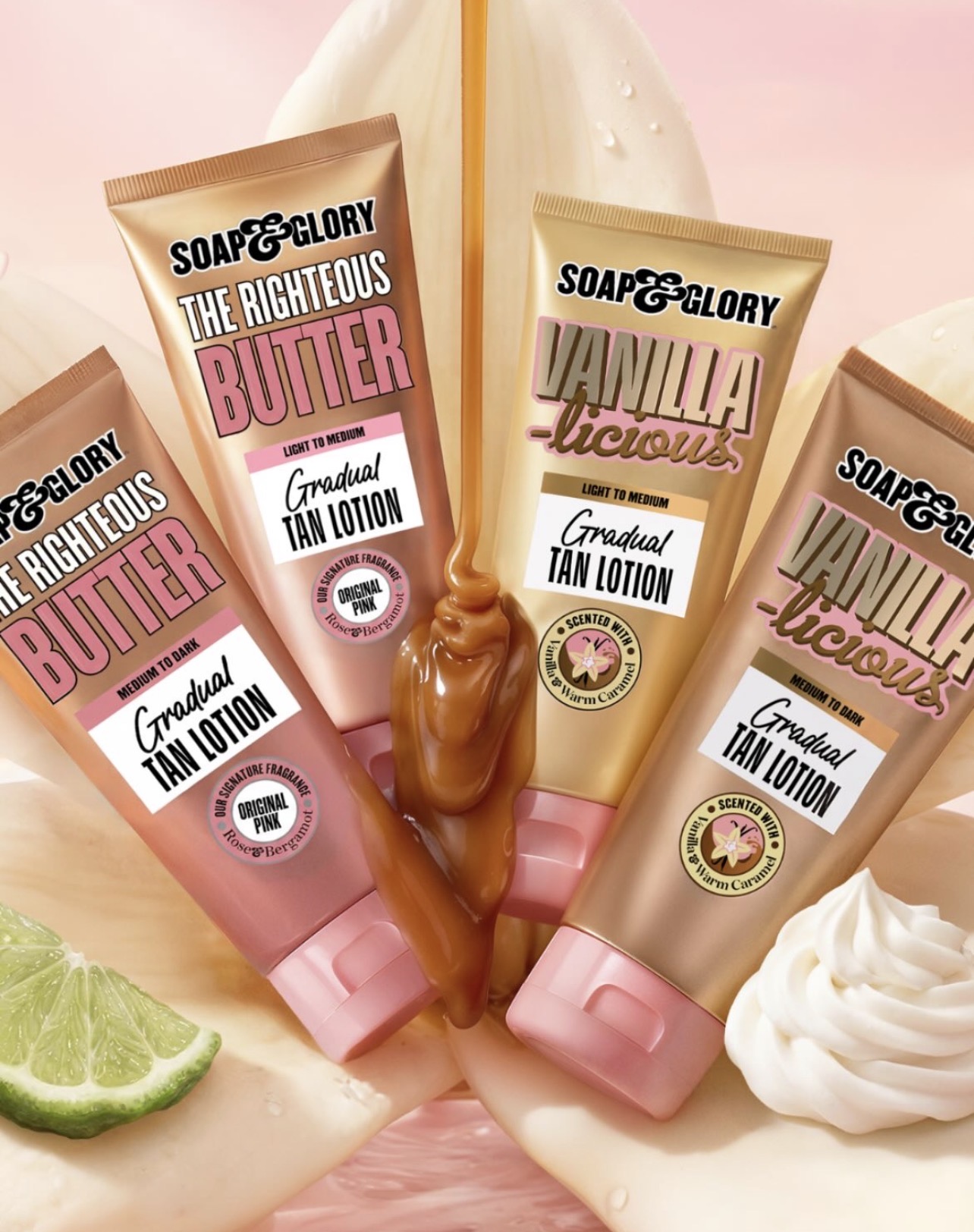 Soap & Glory Gradual Tan Lotion Collection 2 Soap & Glory Gradual Tan Lotion Collection