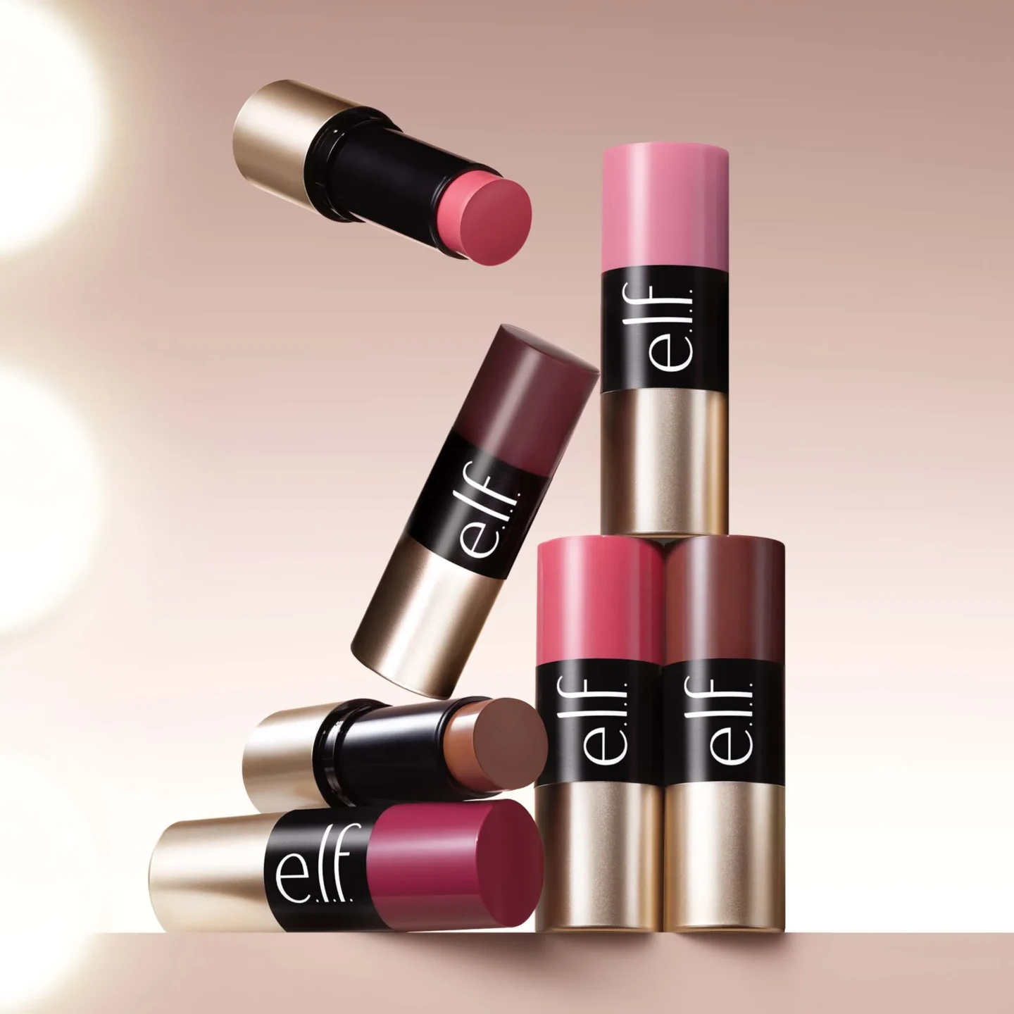 ELF Soft Glam Cream Blush Sticks 3 ELF Soft Glam Cream Blush Sticks