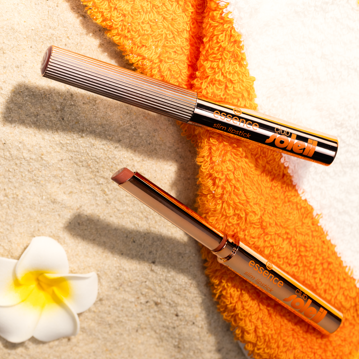 Essence Club Soleil Summer Collection 3 Essence Club Soleil Slim Lipstick in 01 Sun'Kissed