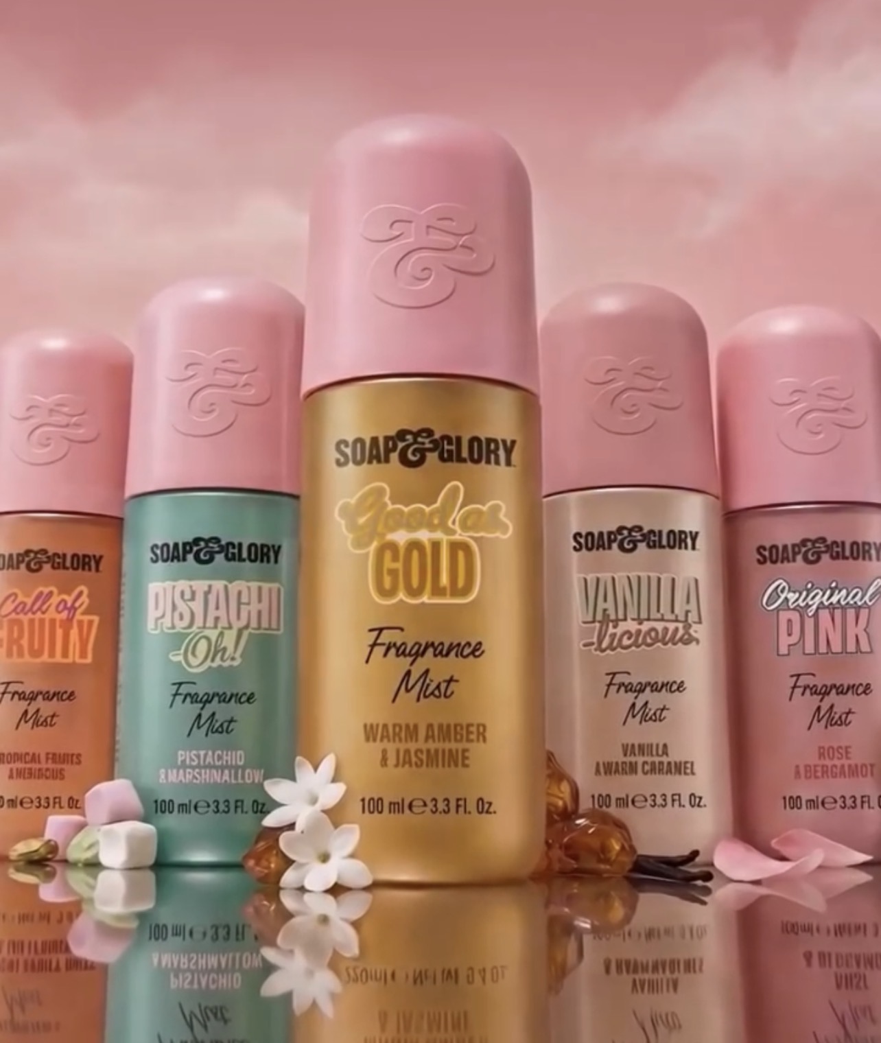 Soap & Glory NEW Fragrance Mist Collection 1 Soap & Glory NEW Fragrance Mist Collection