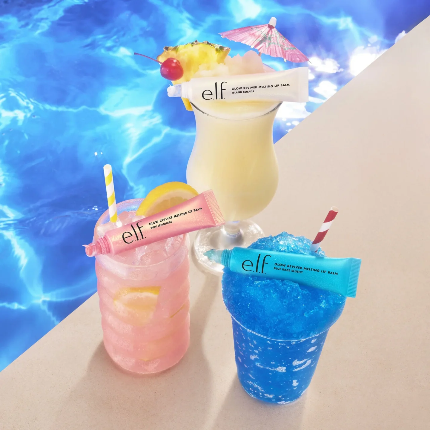 ELF Glow Reviver Melting Lip Balm Shimmers - 3 Shades! 4 ELF Glow Reviver Melting Lip Balm Shimmers - 3 Shades!