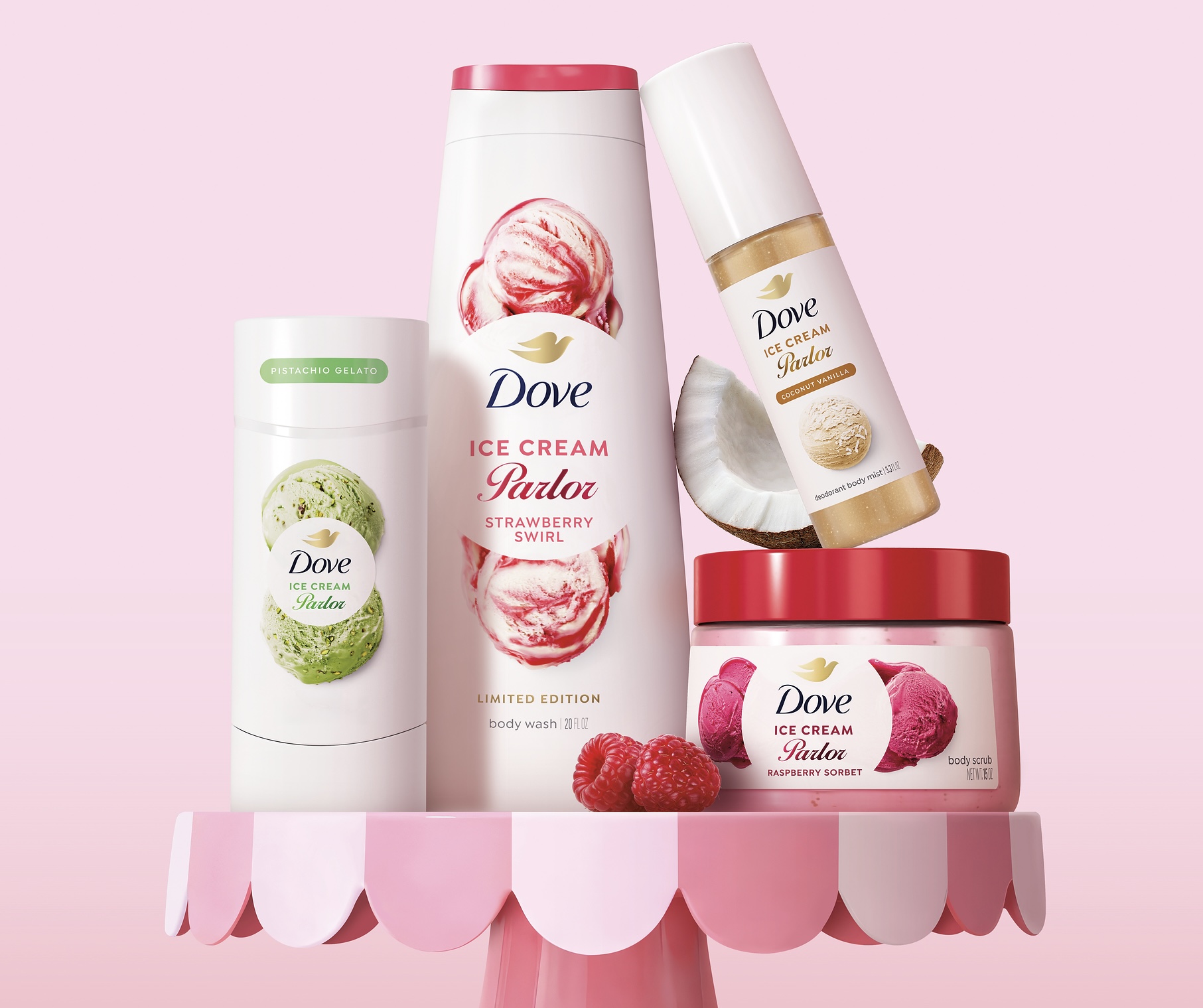 Dove Ice Cream Parlor Limited Edition Collection