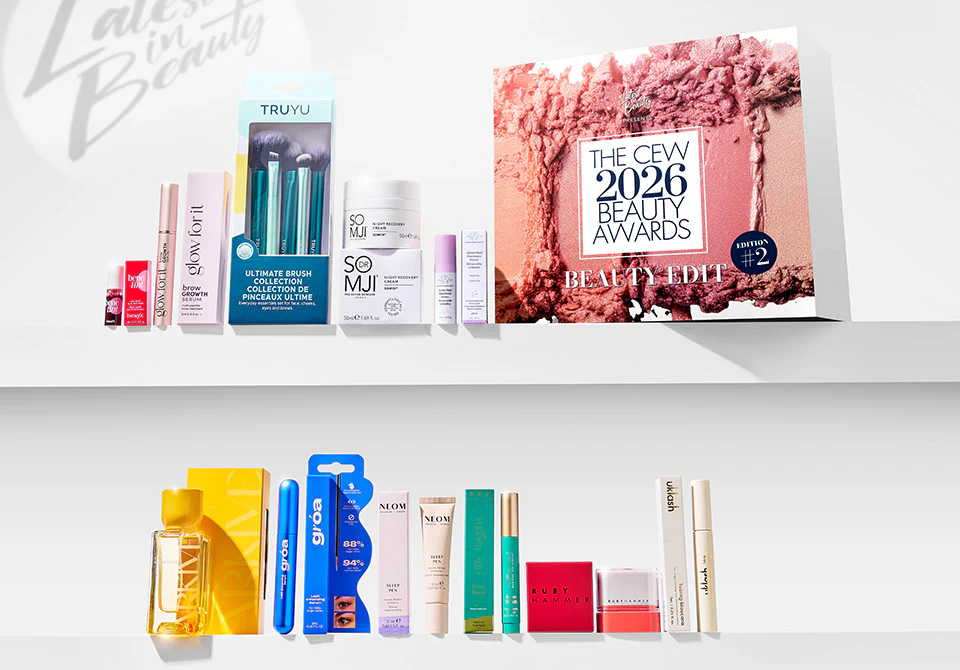 Latest In Beauty The CEW 2026 Beauty Awards Beauty Edit Edition 2 1 Latest In Beauty The CEW 2026 Beauty Awards Beauty Edit Edition 2