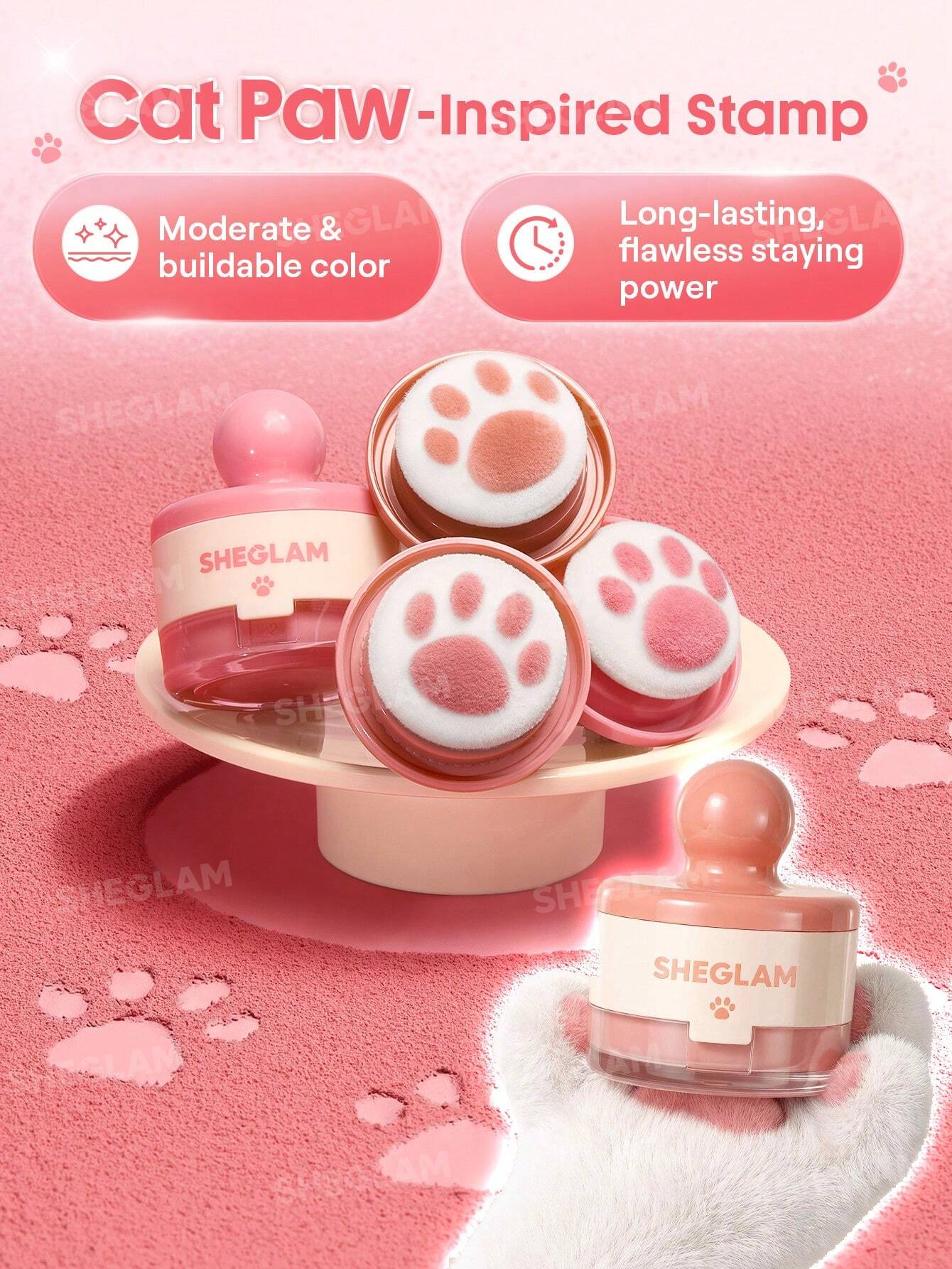 SHEGLAM Cutie Paw Blush Stamps 