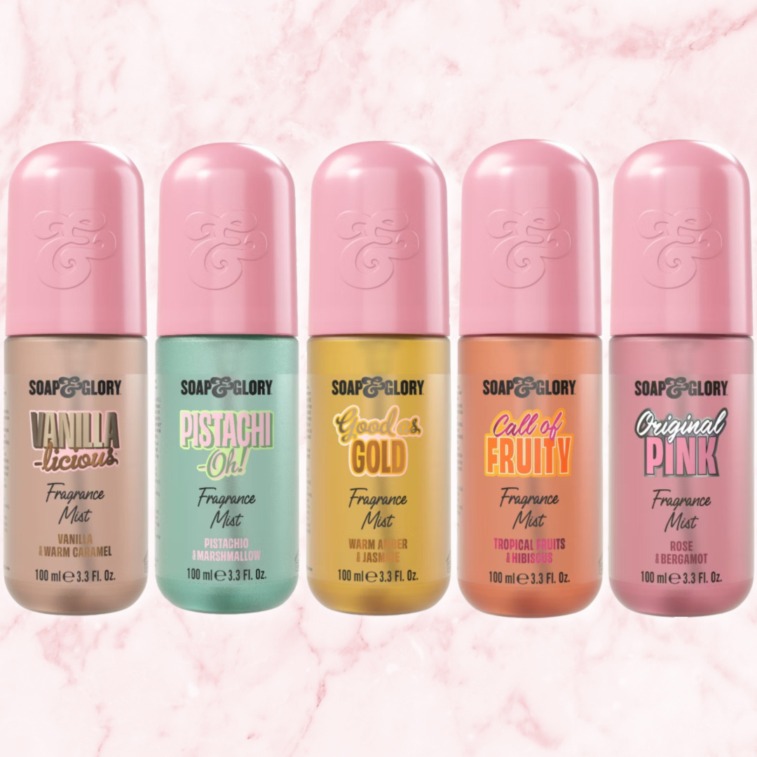 Soap & Glory NEW Fragrance Mist Collection 2 Soap & Glory NEW Fragrance Mist Collection