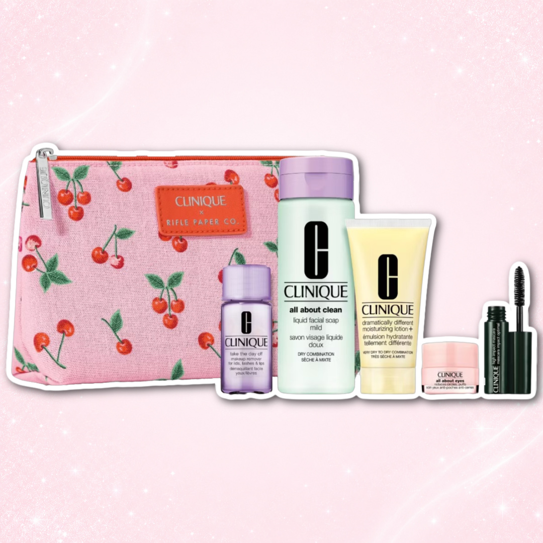 Boots Clinique x Rifle Paper Co 6 Piece GWP August 2026 1 Boots Clinique x Rifle Paper Co 6 Piece GWP August 2026
