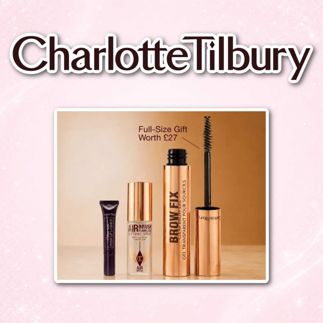 Charlotte Tilbury 3 Free Gifts Worth £36 With £120 Spend 1 Charlotte Tilbury 3 Free Gifts Worth £36 With £120 Spend