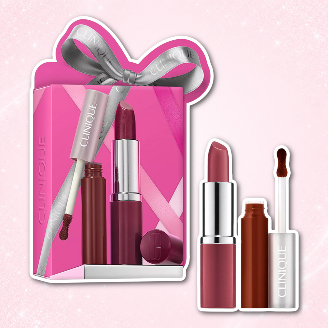 Clinique Pop For Treats Lipstick & Lip Gloss Duo Set $20 (worth $43) 1 Clinique Pop For Treats Lipstick & Lip Gloss Duo Set $20 (worth $43)