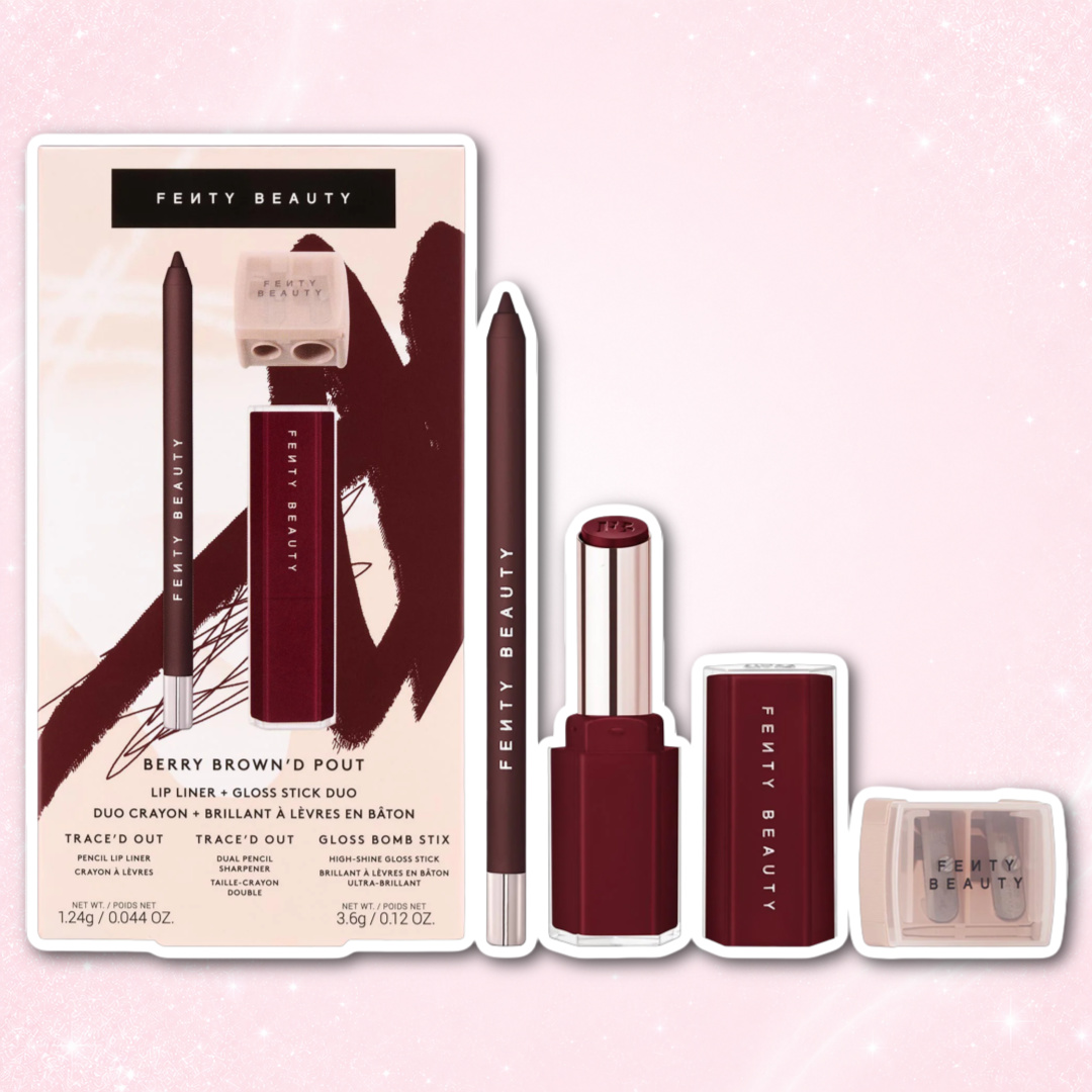 Fenty Berry Brown'd Pout Liner + Gloss Duo $26 (worth $59) 1 Fenty Berry Brown'd Pout Liner + Gloss Duo $26 (worth $59)