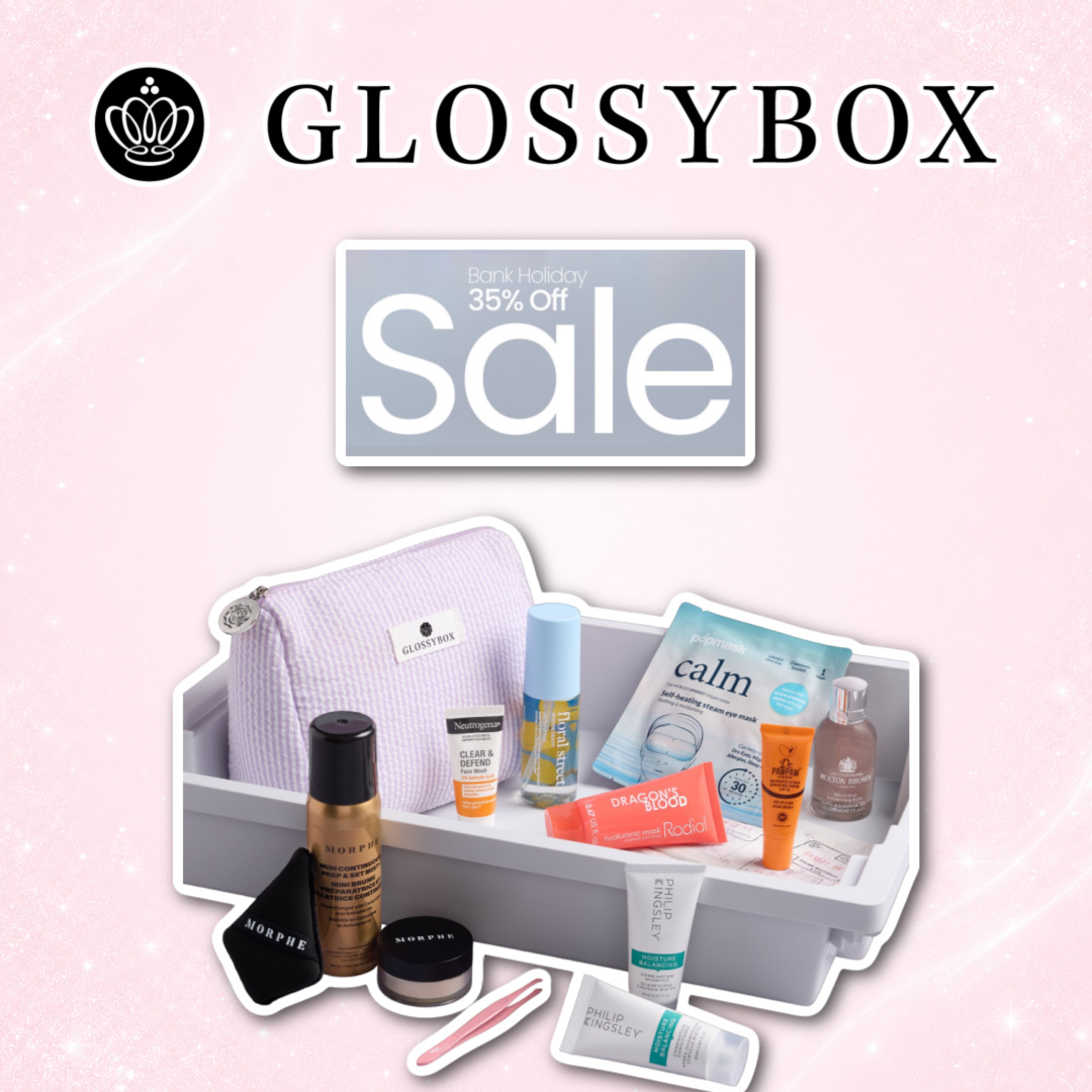 Glossybox 35% Limited Edition Edit Bank Holiday Discount 1 Glossybox 35% Limited Edition Edit Bank Holiday Discount