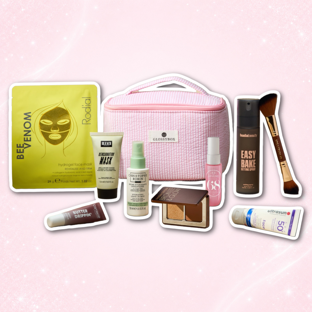 Lookfantastic x Glossybox Summer Bag Limited Edition Now £36 (worth £124) Lookfantastic x Glossybox Summer Bag Limited Edition Now £36 (worth £124)
