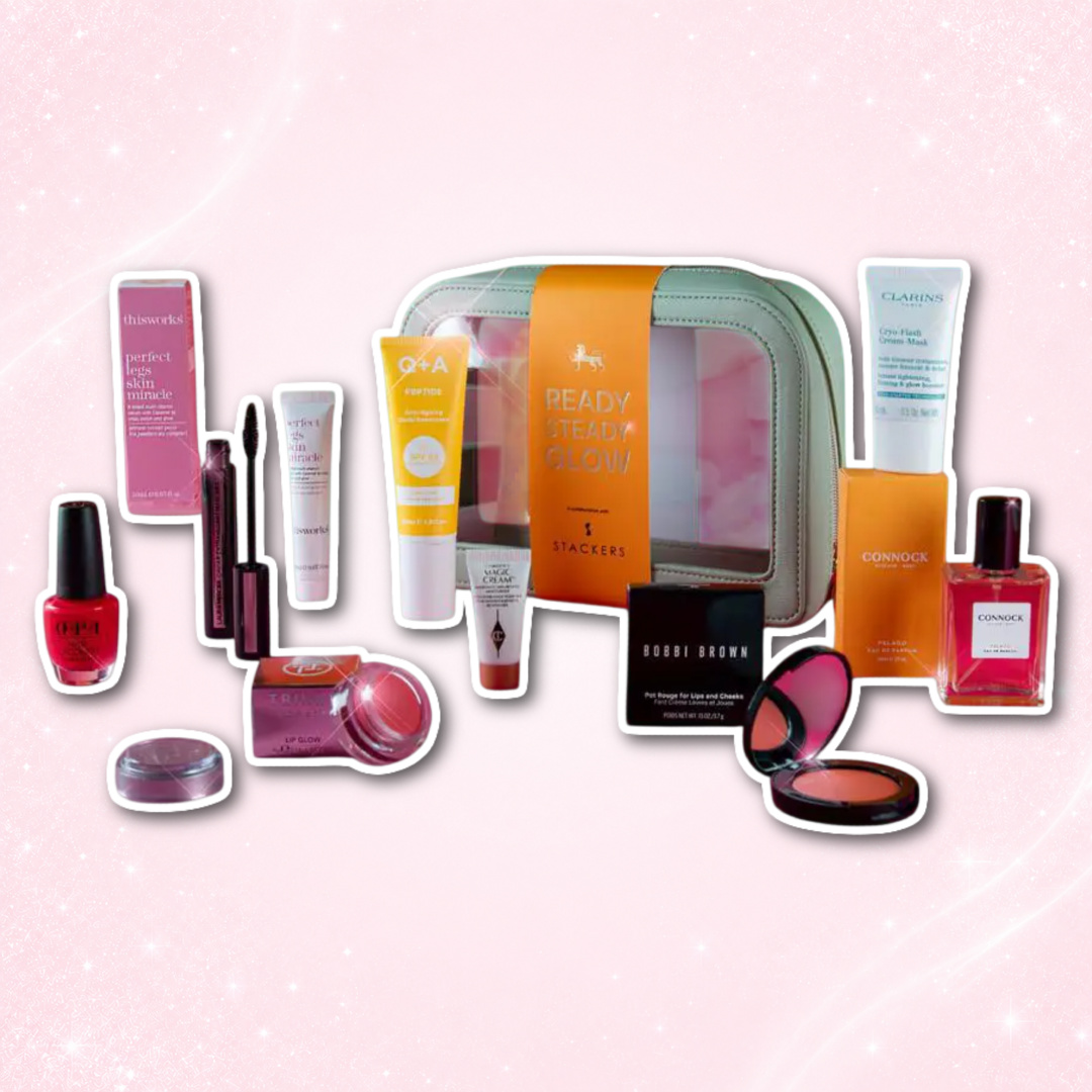 Jarrolds Ready Steady Glow Beauty Bag £55 (worth £220) 1 Jarrolds Ready Steady Glow Beauty Bag £55 (worth £220)