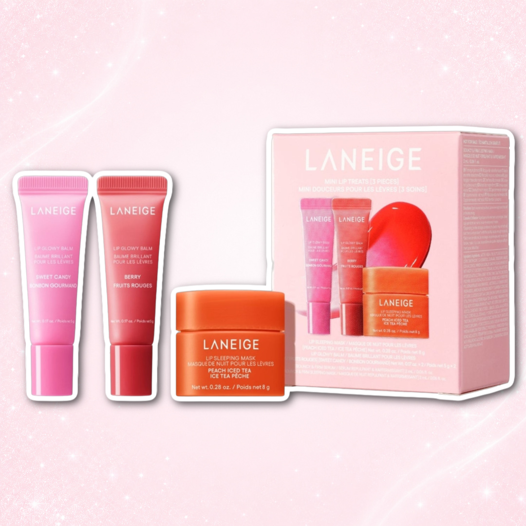 LANEIGE Mini Lip Treats Now £12 (worth £36) 1 LANEIGE Mini Lip Treats Now £12 (worth £36)