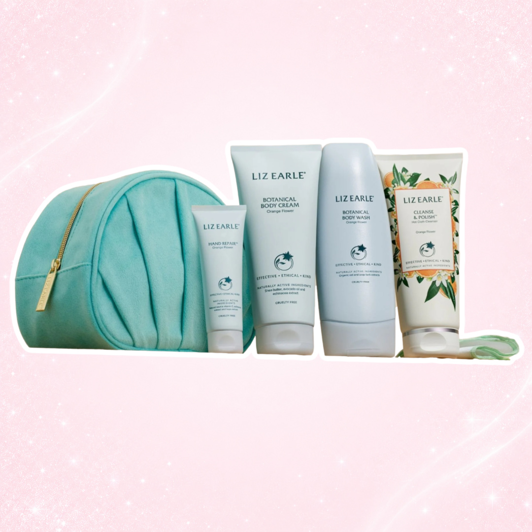 Liz Earle The Orange Flower Collection 42% Saving 1 Liz Earle The Orange Flower Collection 42% Saving