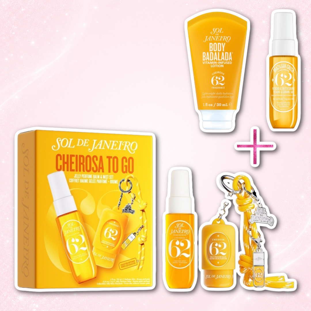Lookfantastic Sol de Janeiro Cheirosa To Go Set 40% Off Plus 2 Free Gifts 1 Lookfantastic Sol de Janeiro Cheirosa To Go Set 40% Off Plus 2 Free Gifts