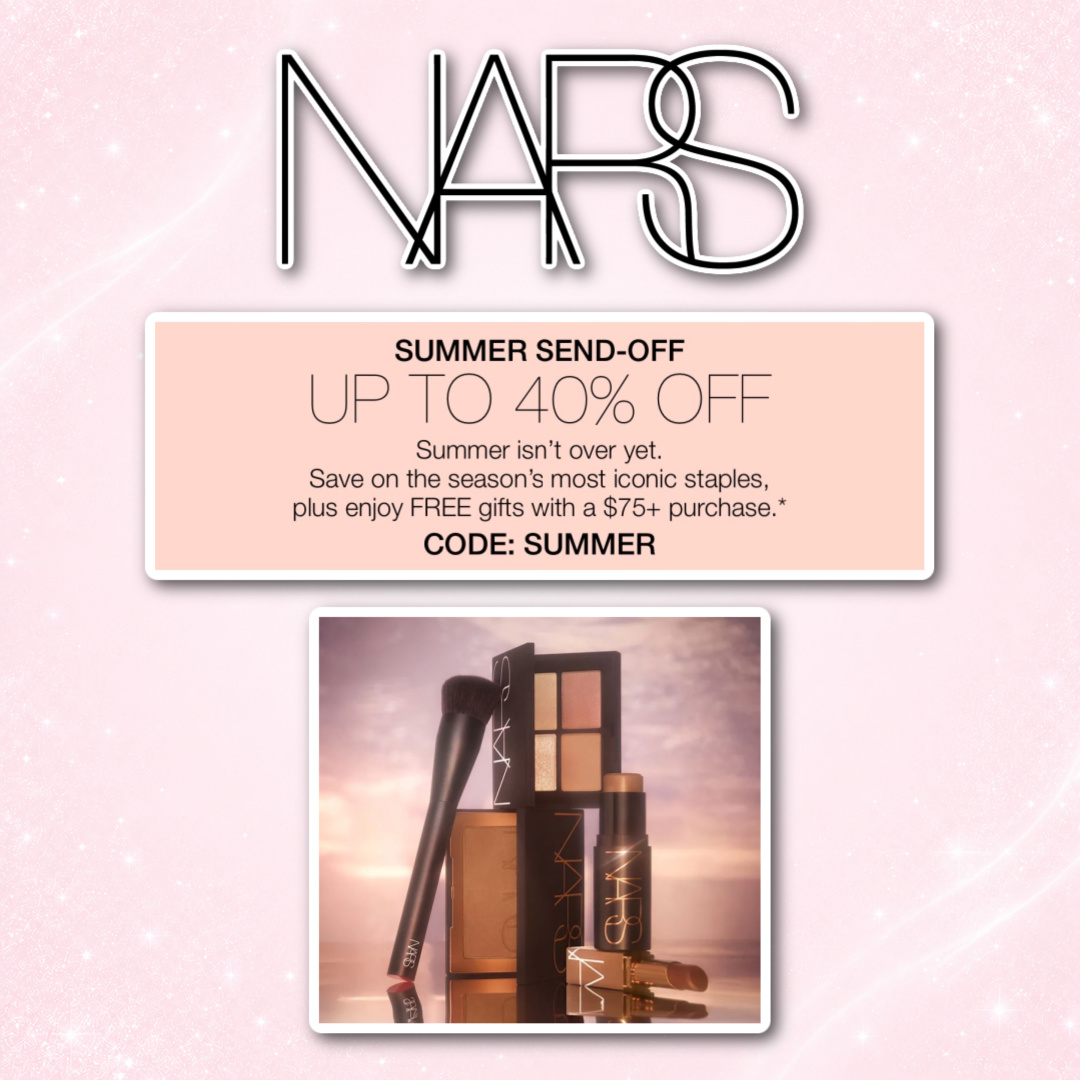NARS 20% Off Sitewide Plus GWPs 1 NARS 20% Off Sitewide Plus GWPs