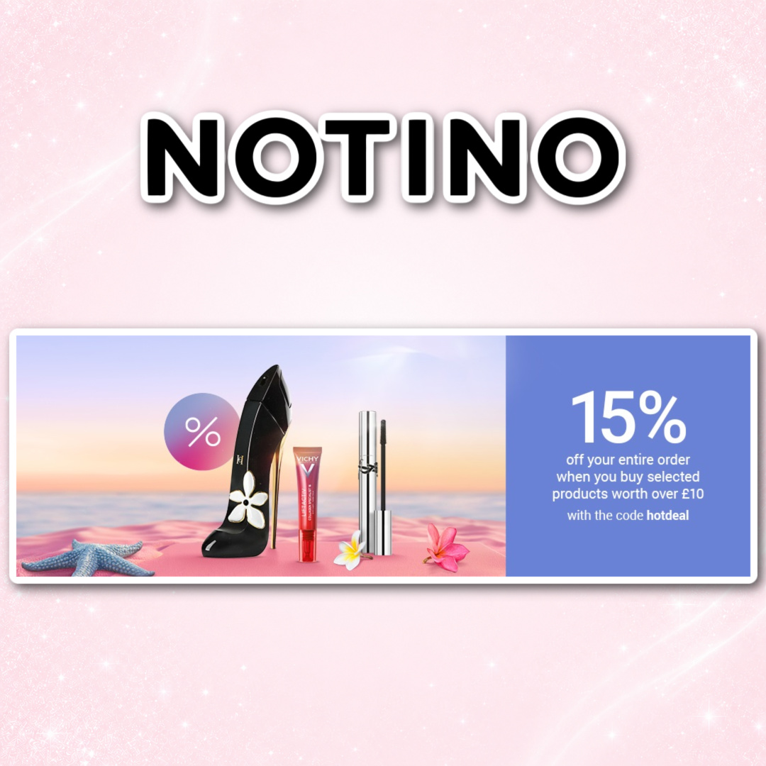 Notino 15% Off When Spending £10 With Code 1 Notino 15% Off When Spending £10 With Code