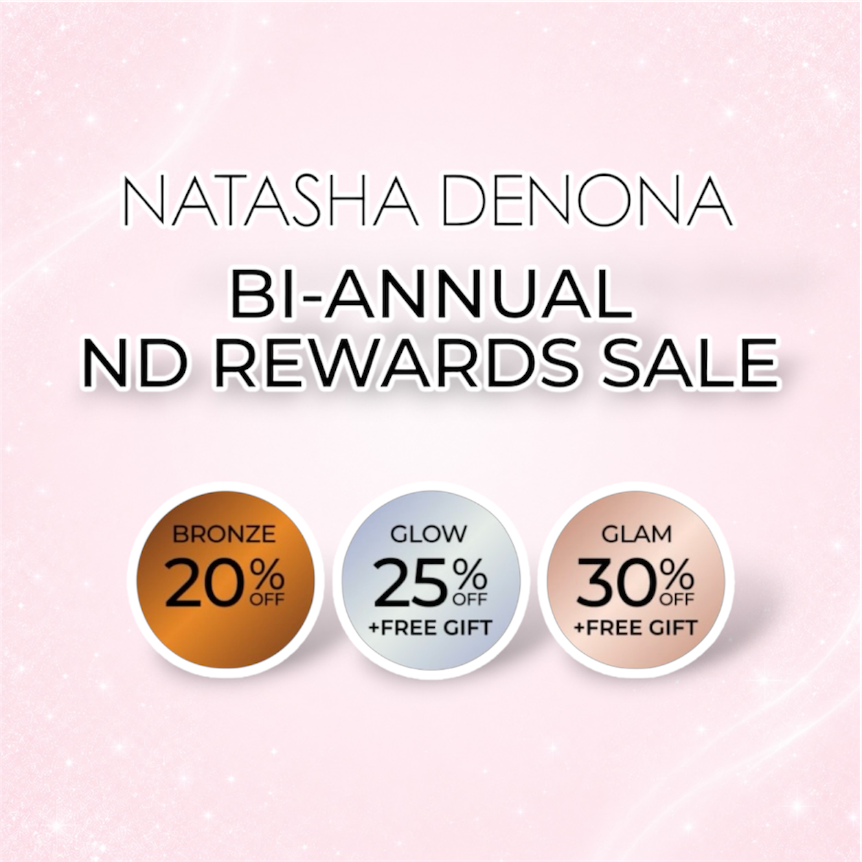 Natasha Denona ND Rewards 30% Sale 1 Natasha Denona ND Rewards 30% Sale