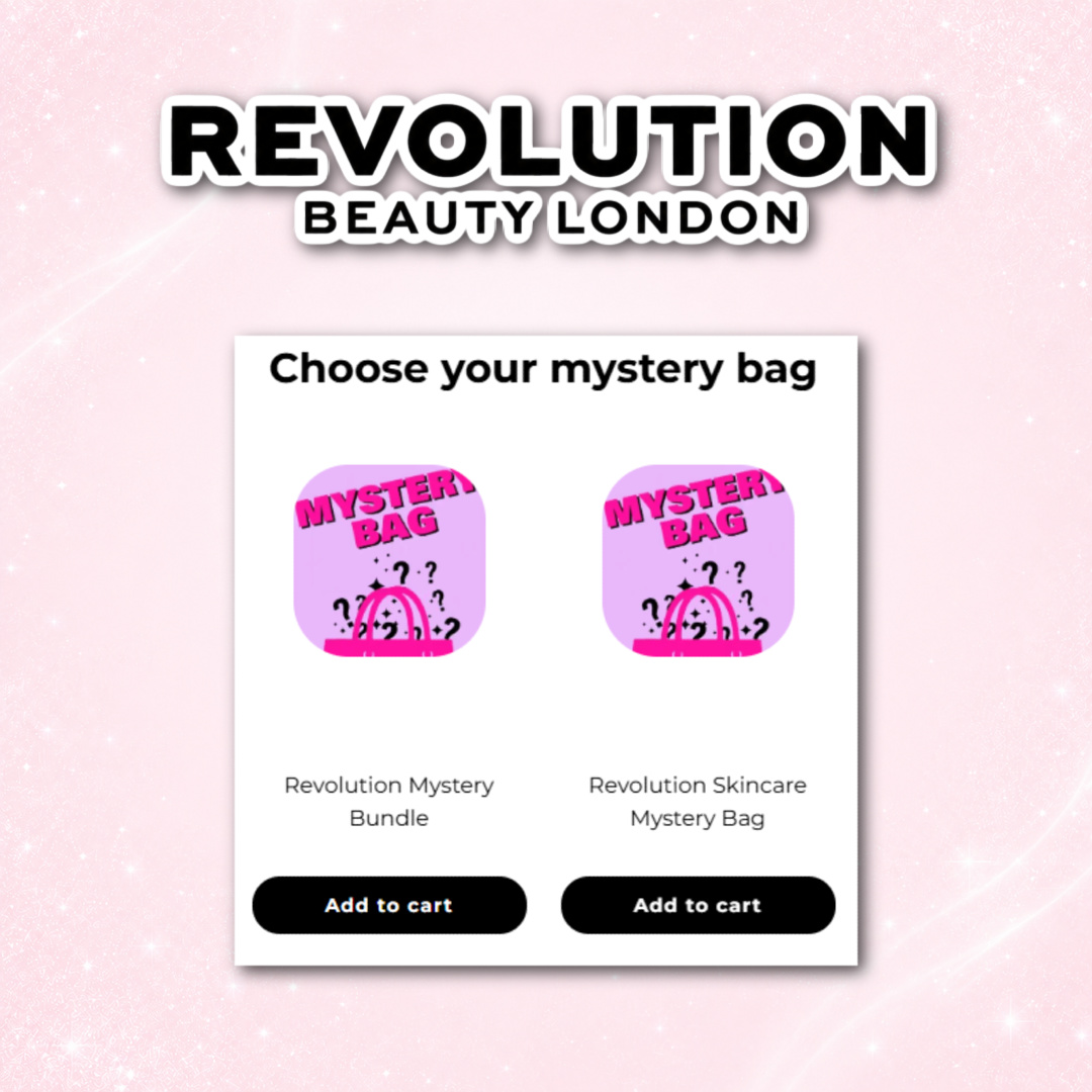 Revolution Free Mystery Bundle GWP When Spending £30 1 Revolution Free Mystery Bundle GWP When Spending £30