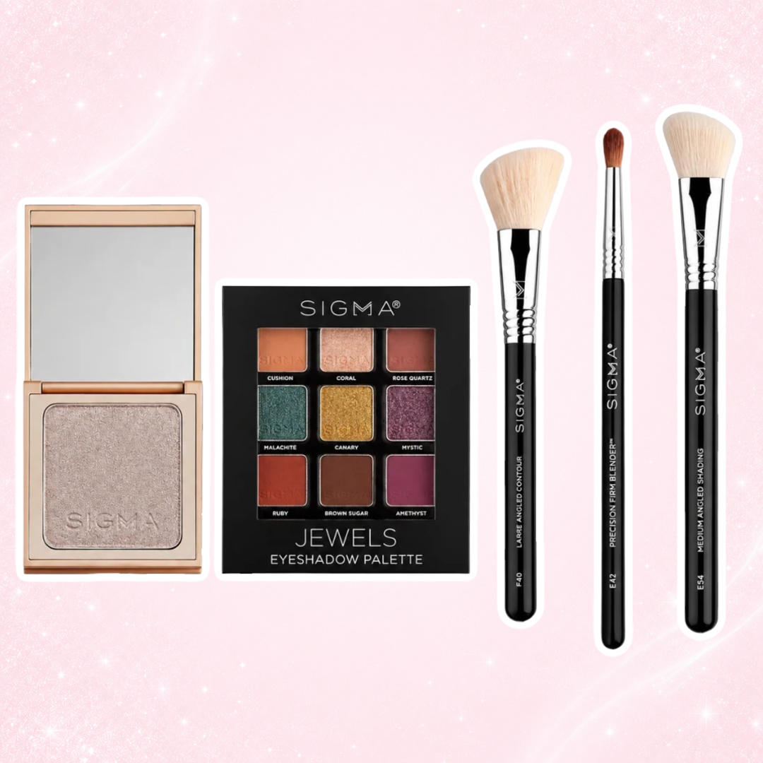 Face The Future Sigma Beauty Golden Glow Bundle 1 Sigma Beauty Golden Glow Bundle