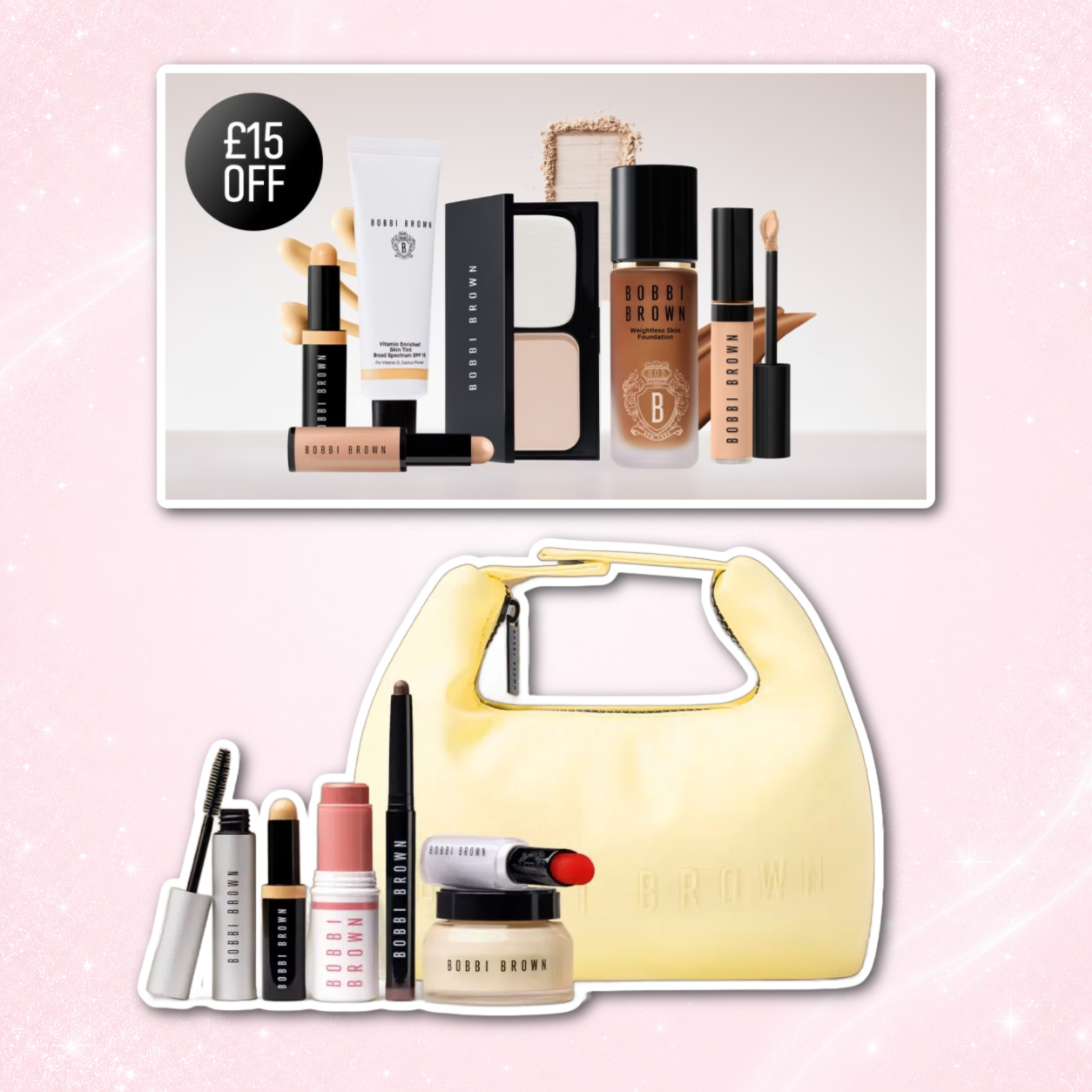 Bobbi Brown £15 Off Foundation & Concealer Plus 7-Piece GWP 1 Bobbi Brown £15 Off Foundation & Concealer Plus 7-Piece GWP