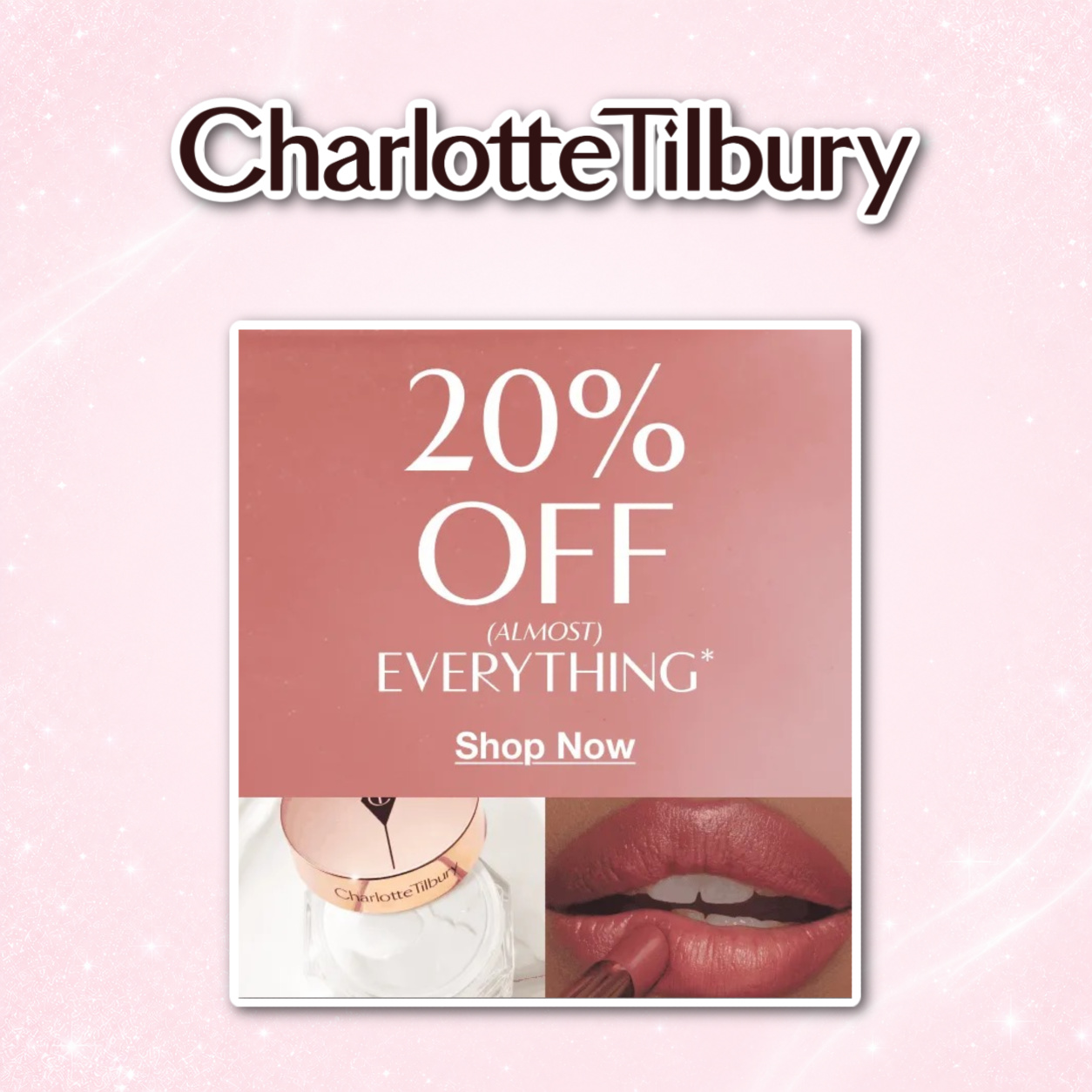 Charlotte Tilbury 20% Discount Sitewide