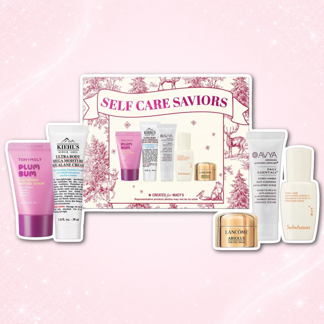 Created For Macy's Holiday Self Care Saviors Set $25 (worth $50) 1 Created For Macy's Holiday Self Care Saviors Set $25 (worth $50)