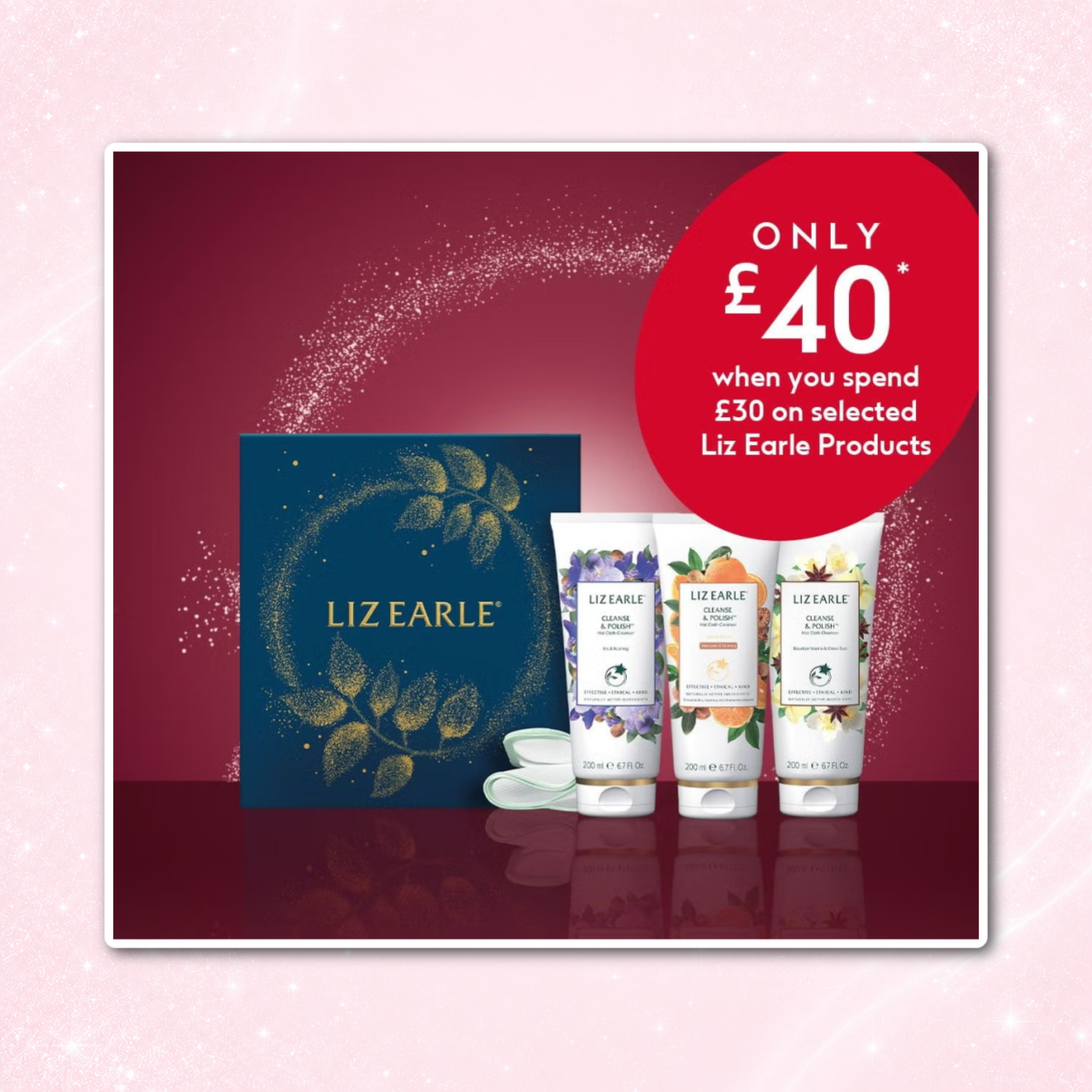 Liz Earle Special Edition Cleanse and Polish Showstopper for £40 With £30 Spend (worth £90)