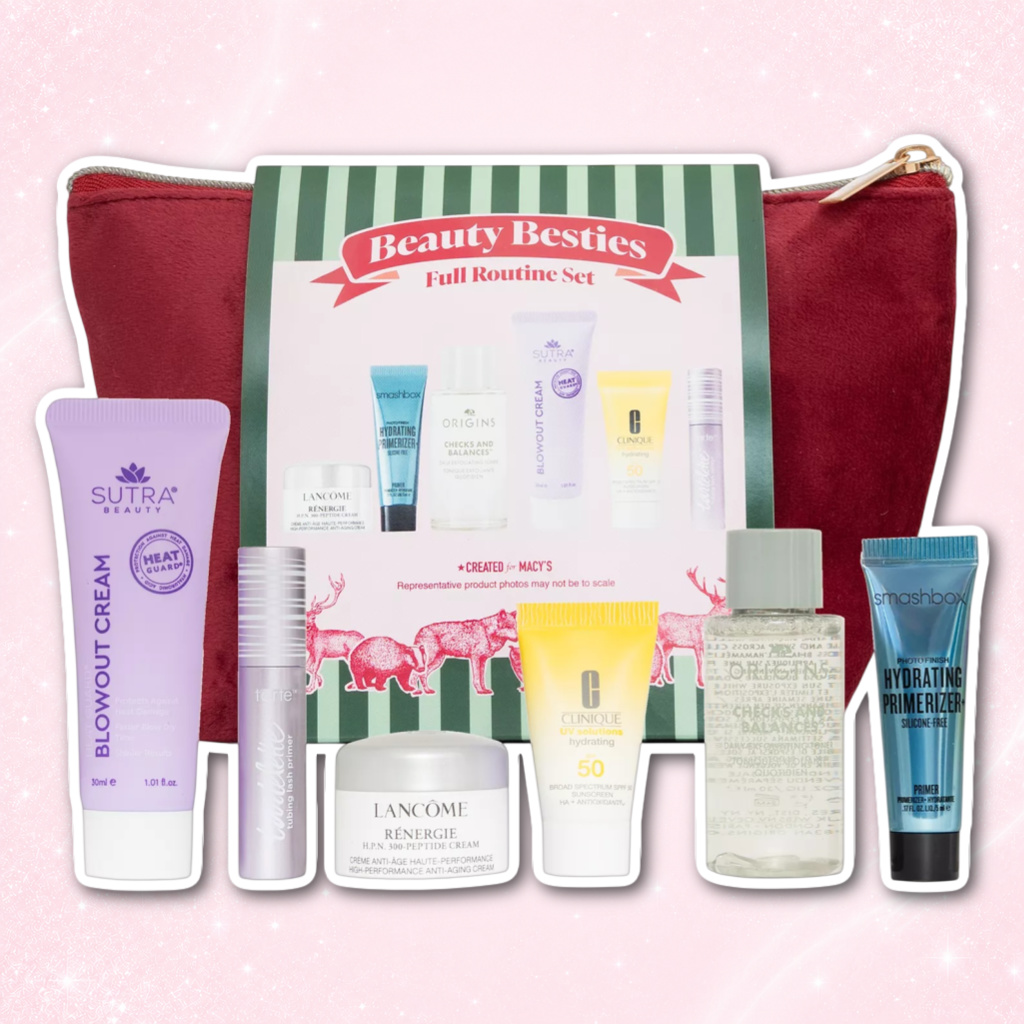 Macy's Beauty Besties Full Routine Set 1 Macy's Beauty Besties Full Routine Set