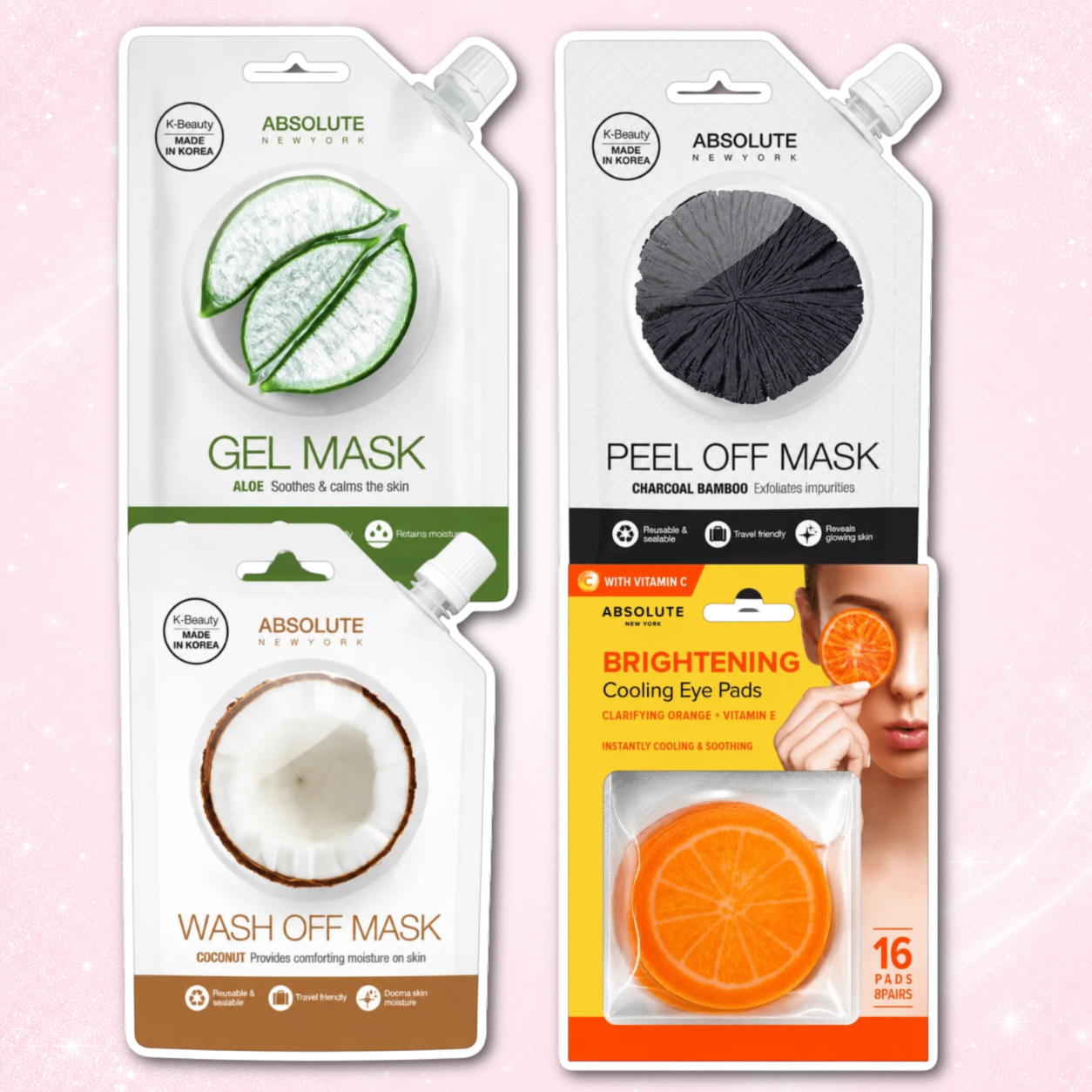 Peeko The K-Beauty Facial Bundle £8 (worth £24)