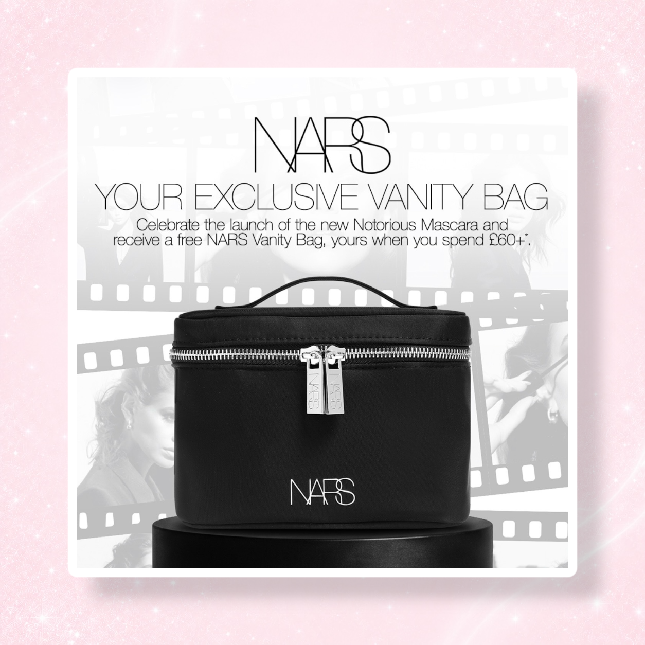NARS Free Vanity Bag With £60 Spend