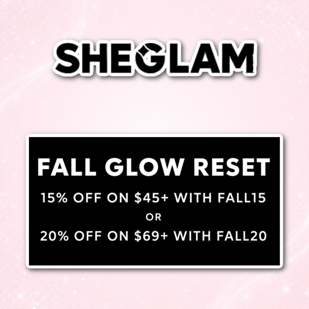 SHEGLAM 20% Off Sitewide With Code 1 SHEGLAM 20% Off Sitewide With Code