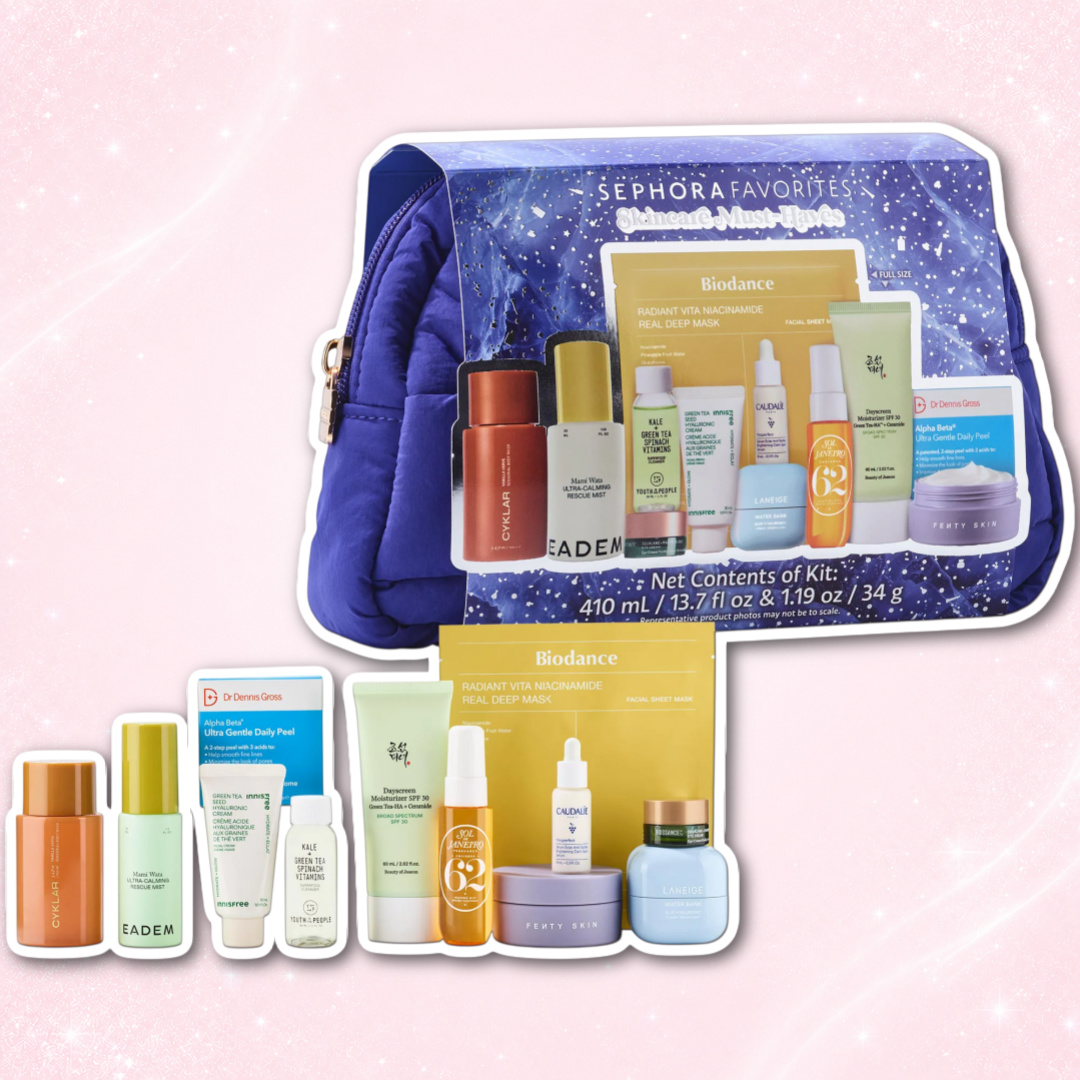 Sephora Favorites Skincare Must-Haves Gift Set 2026
