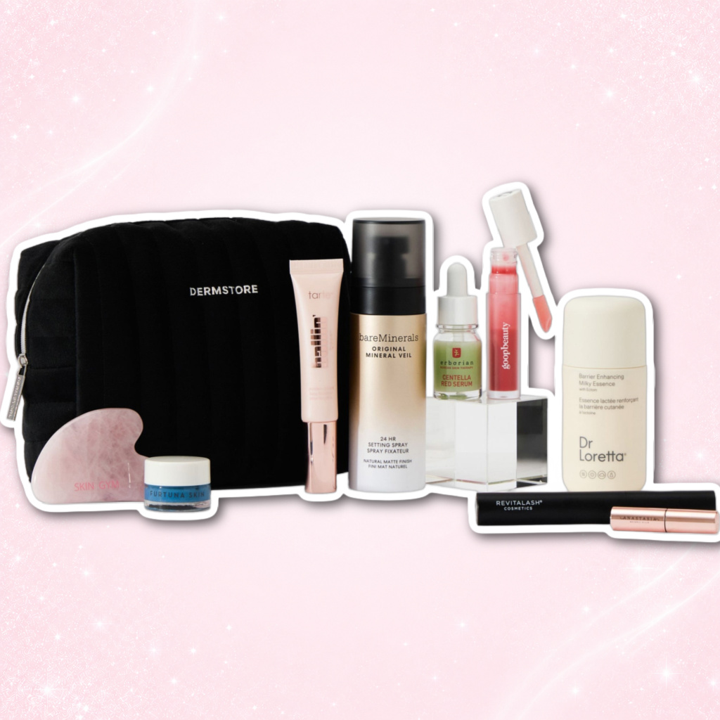 Best of Dermstore The Prep & Glow Edit $75 (worth $238)